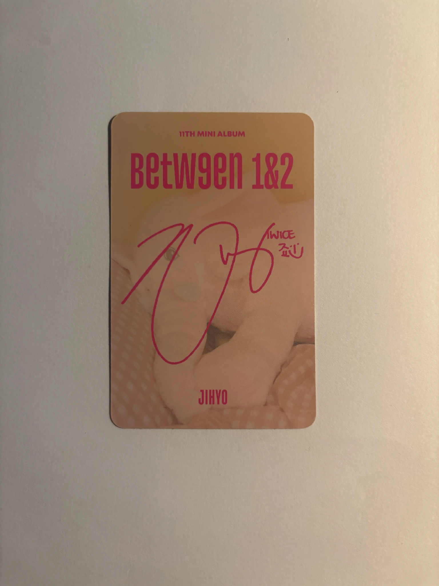 TWICE Jihyo TWICE-Jihyo-Album-BETWEEN 1&2 listing photo 2