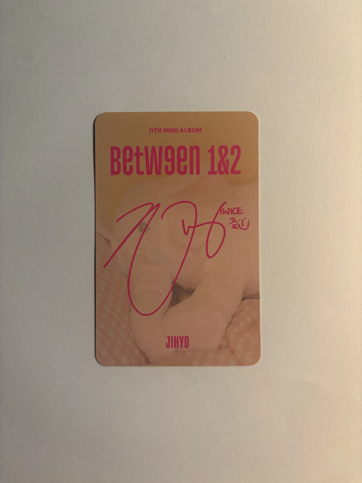 TWICE Jihyo TWICE-Jihyo-Album-BETWEEN 1&2 listing photo 2
