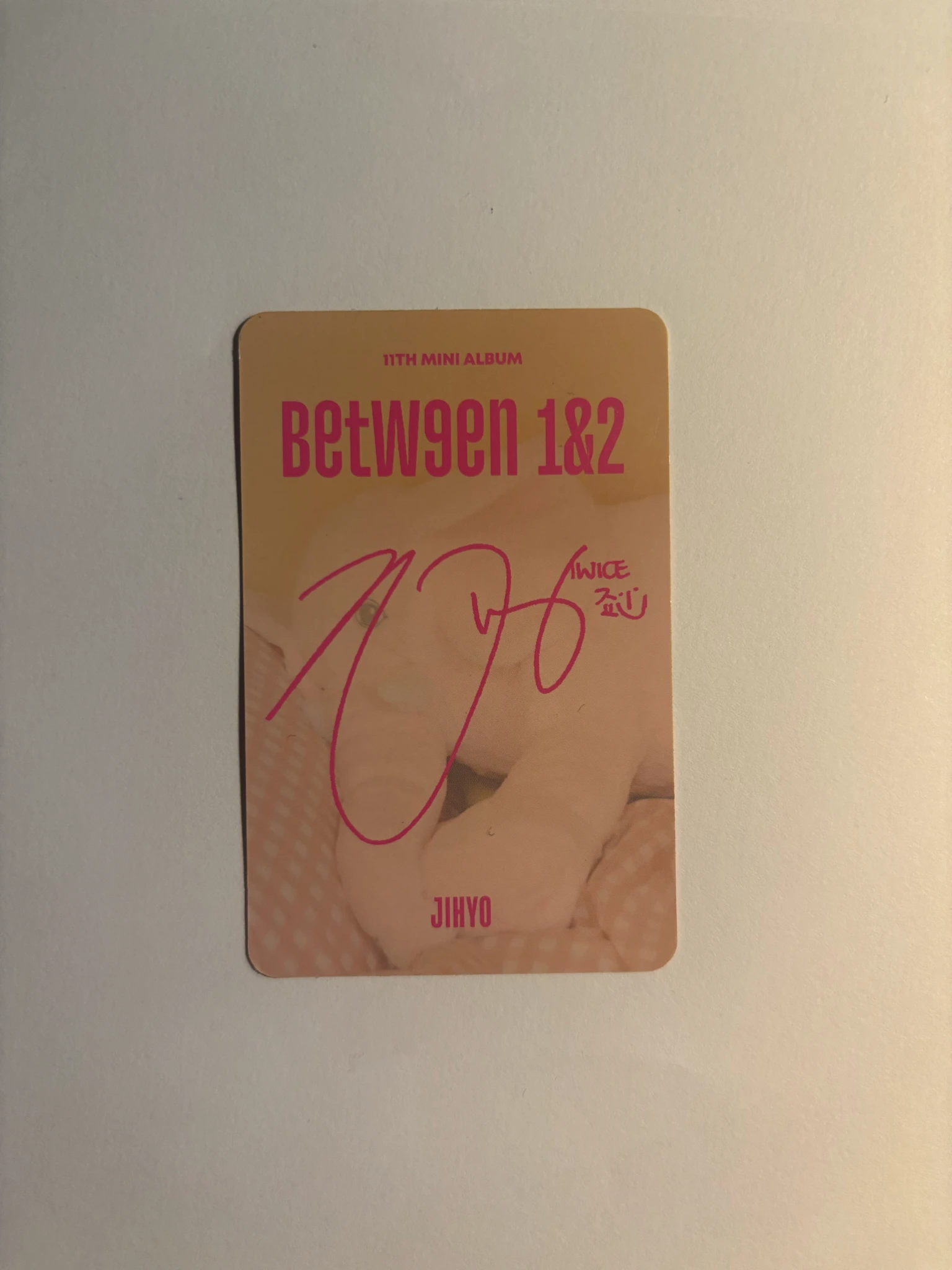 TWICE Jihyo TWICE-Jihyo-Album-BETWEEN 1&2 listing photo 2