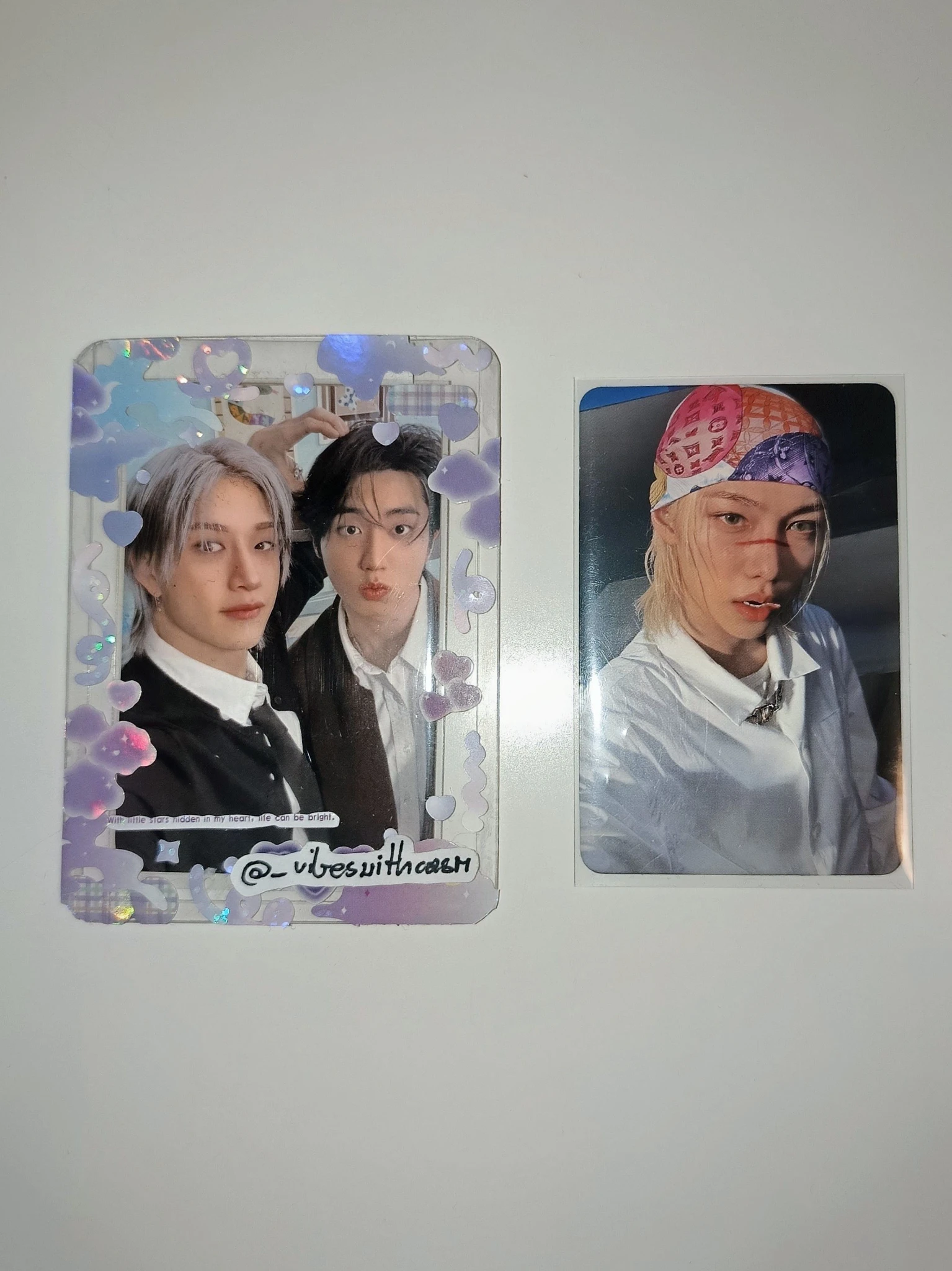 Stray Kids Felix Stray Kids - Felix - KARMA Album album photocard Hooray Version double-sided front side listing photo 2