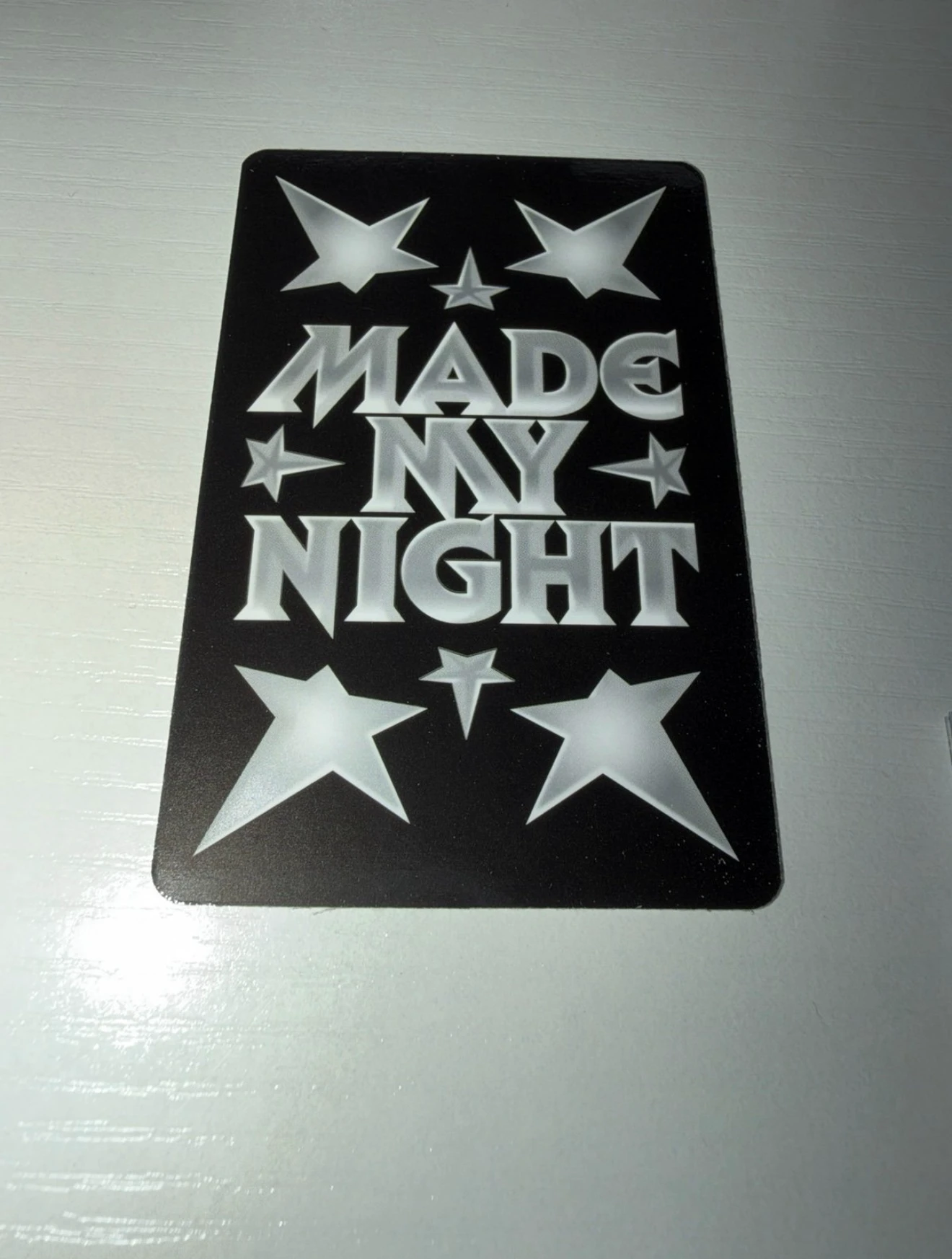 LE SSERAFIM Kim Chaewon LE SSERAFIM - Kim Chaewon - Made My Night Album album photocard chemical night version listing photo 2