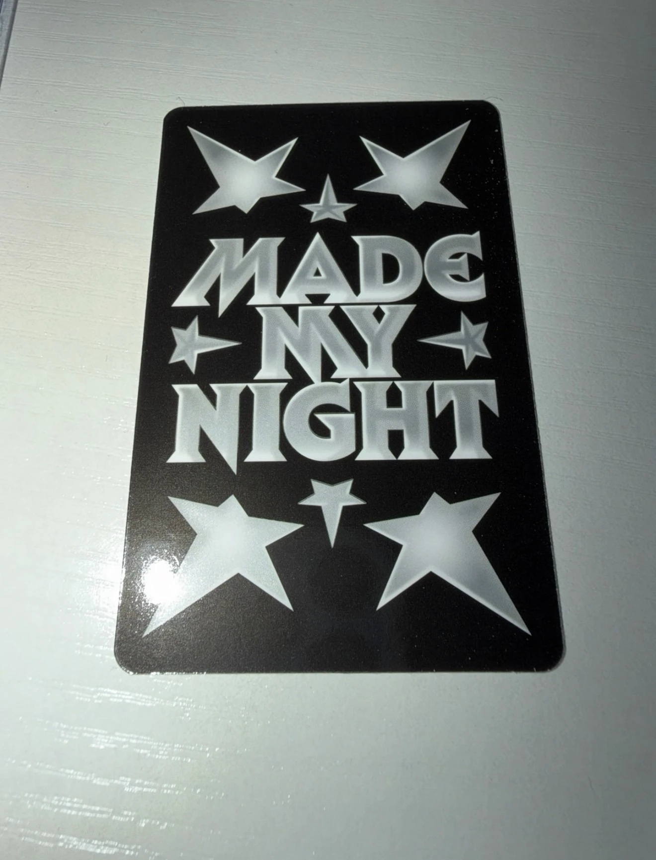 LE SSERAFIM Kim Chaewon LE SSERAFIM - Kim Chaewon - Made My Night Album album photocard chemical night version listing photo 2