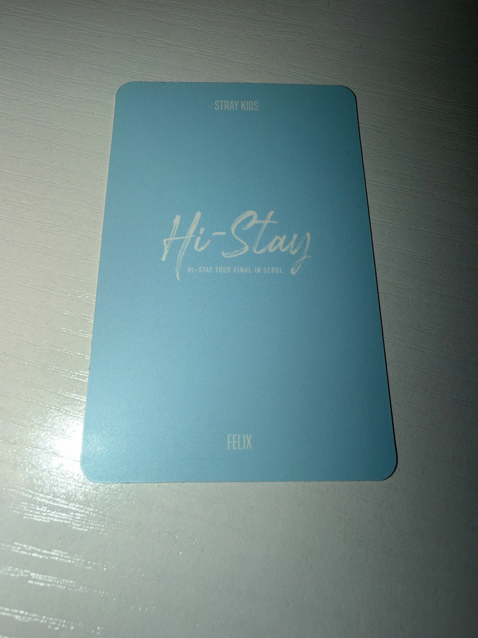 Stray Kids Felix Stray Kids - Felix - Hi-STAY Tour in Korea  Event merch photocard lucky box listing photo 2