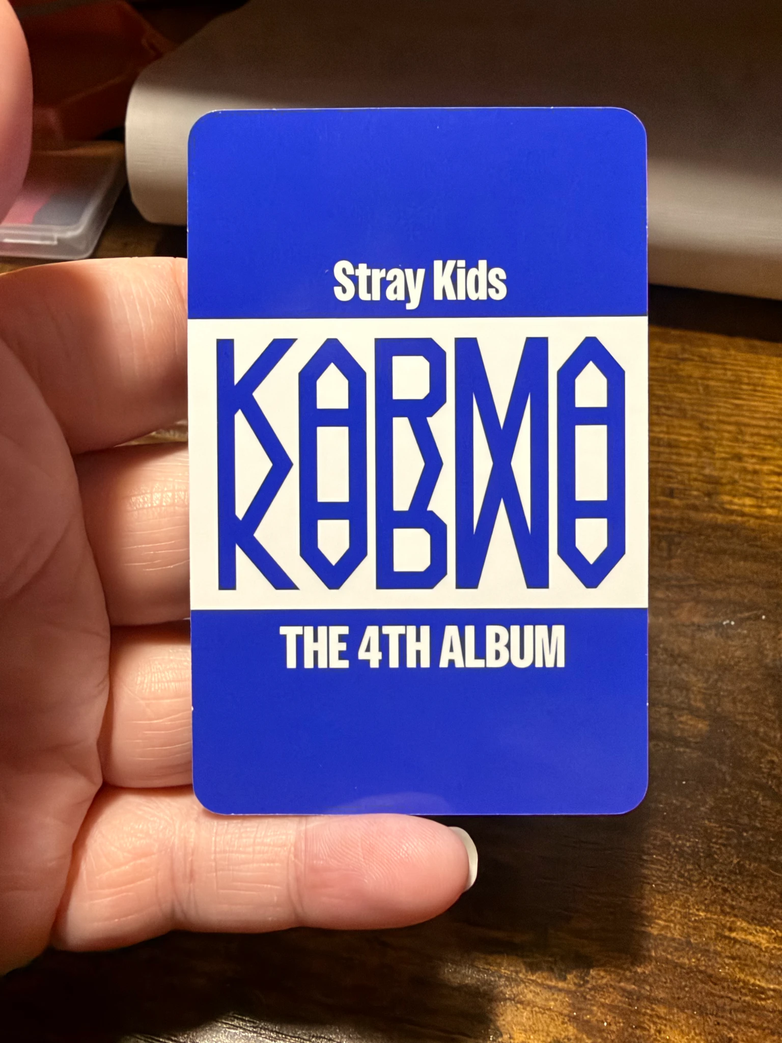 Stray Kids Hyunjin Stray Kids - Hyunjin - KARMA Album album photocard accordion version listing photo 2