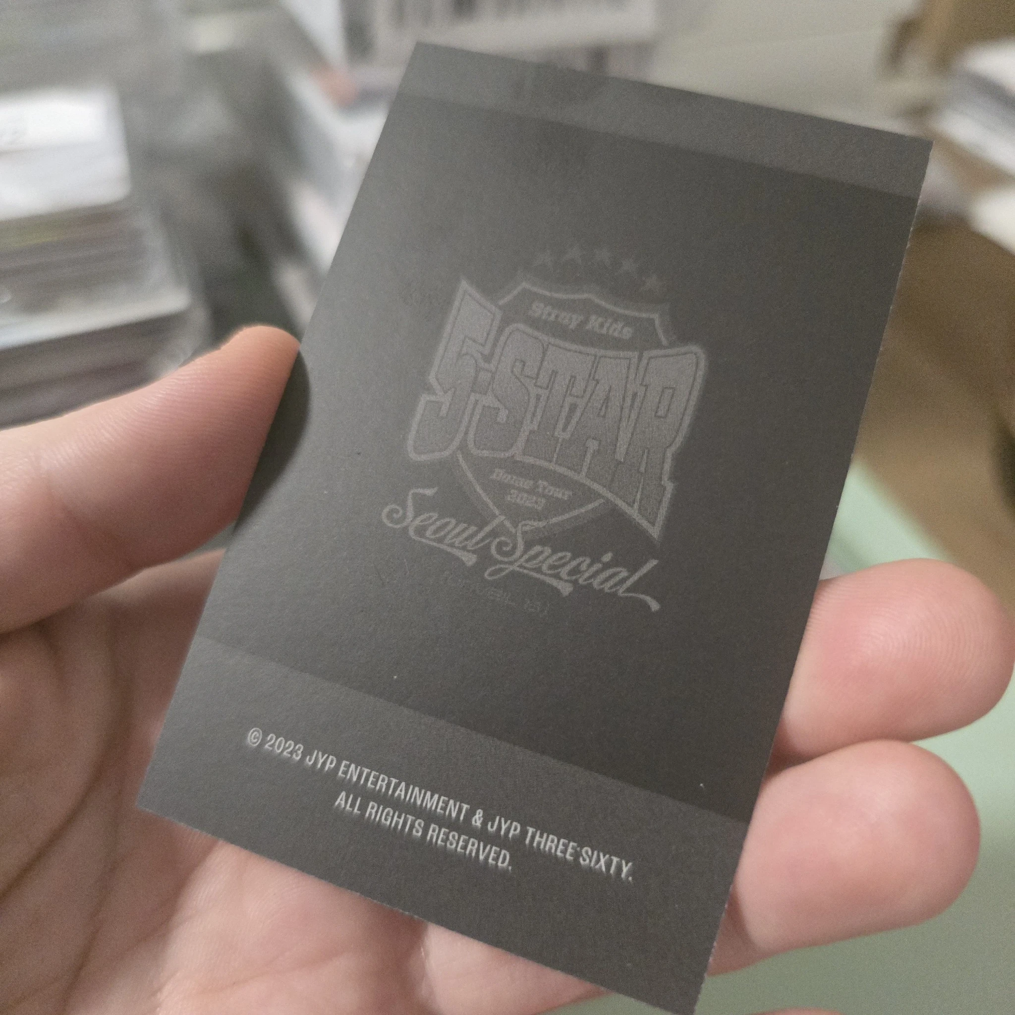 Stray Kids Changbin Stray Kids - Changbin - 5-Star Dome Tour 2023 Event merch photocard photocard case photocard set listing photo 2