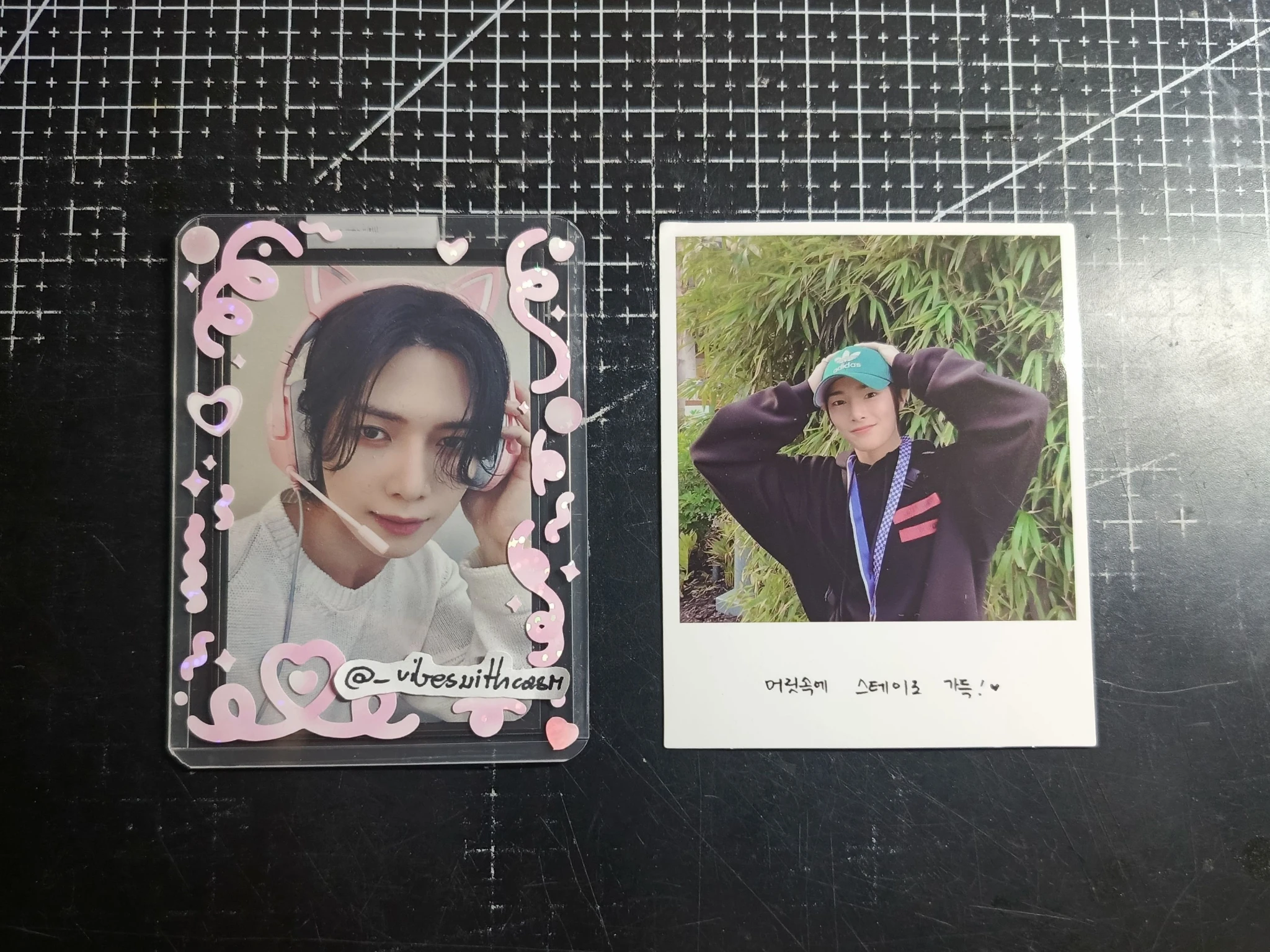 Stray Kids I.N Stray Kids - I.N - GO LIVE Album album photocard pre-order benefit polaroid listing photo 2