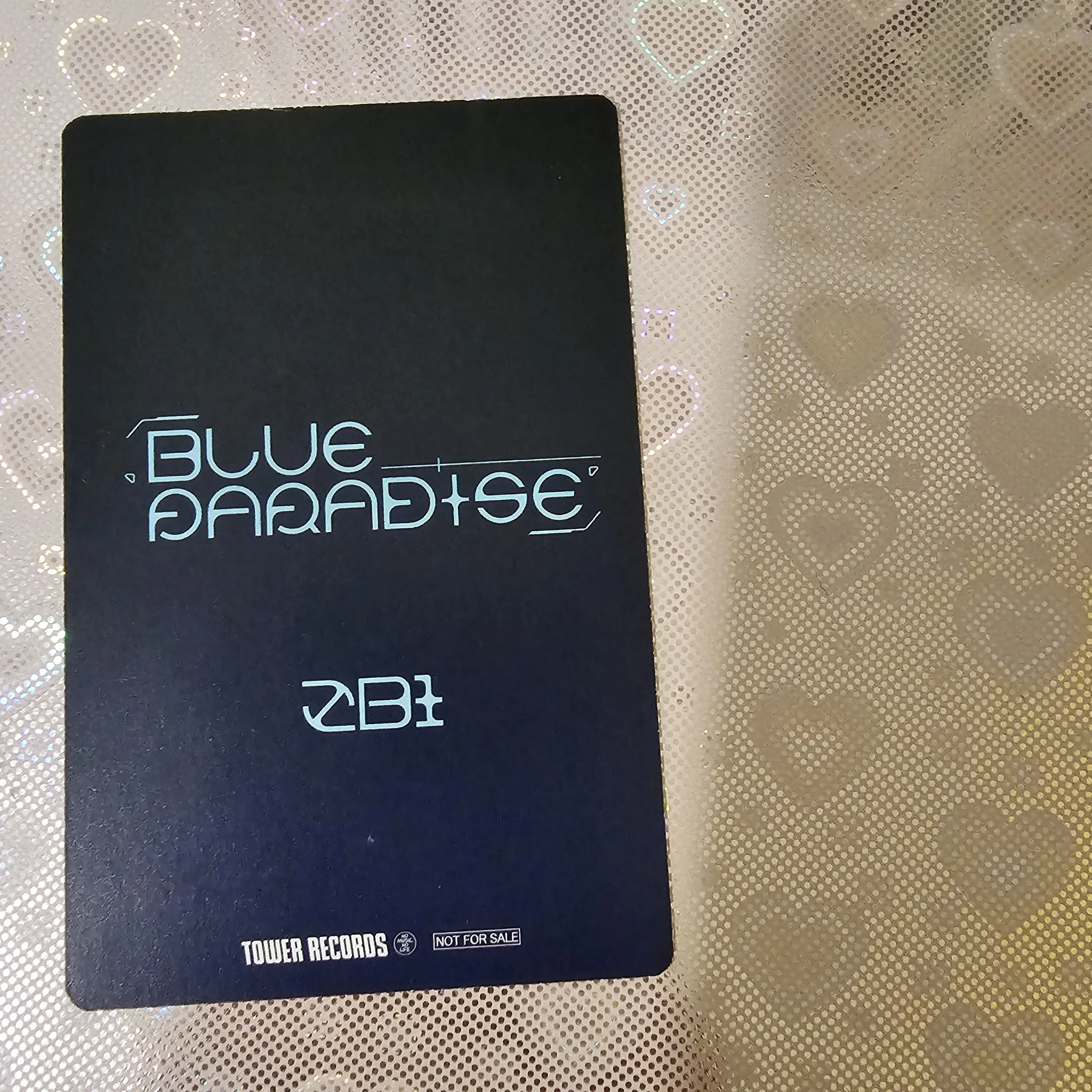 ZEROBASEONE Gunwook ZEROBASEONE - Gunwook - Blue Paradise Album tower records japan shibuya listing photo 2