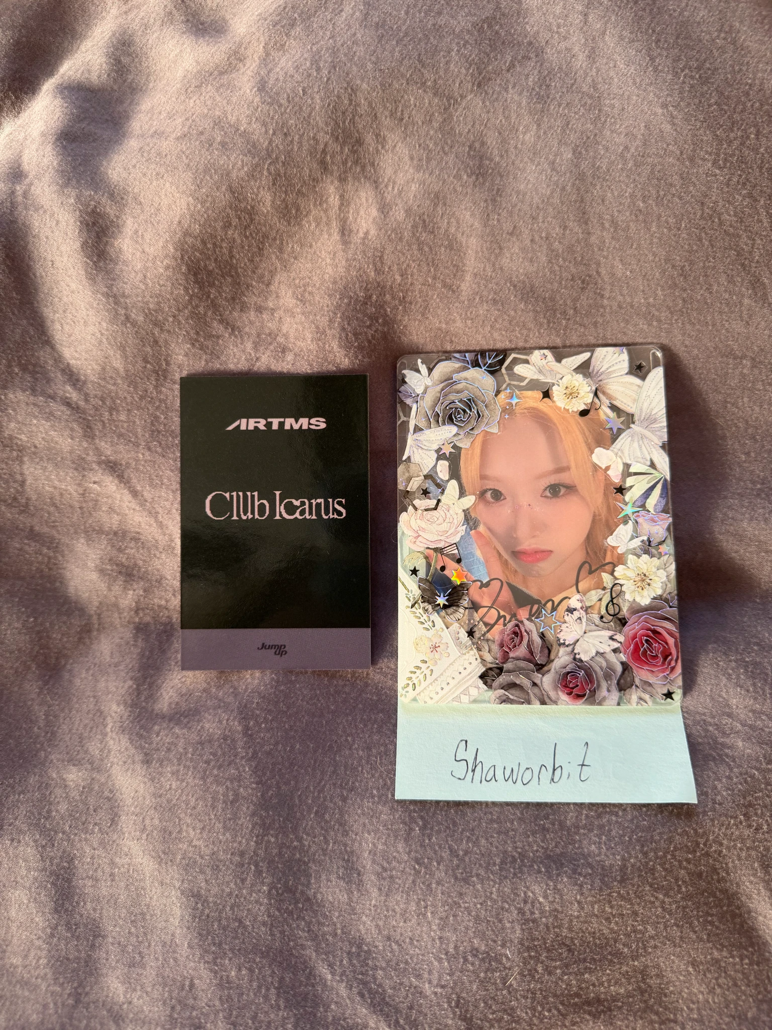 ARTMS JinSoul ARTMS - JinSoul - Club Icarus Album polaroid round 6 video call (fancall) jump up listing photo 2