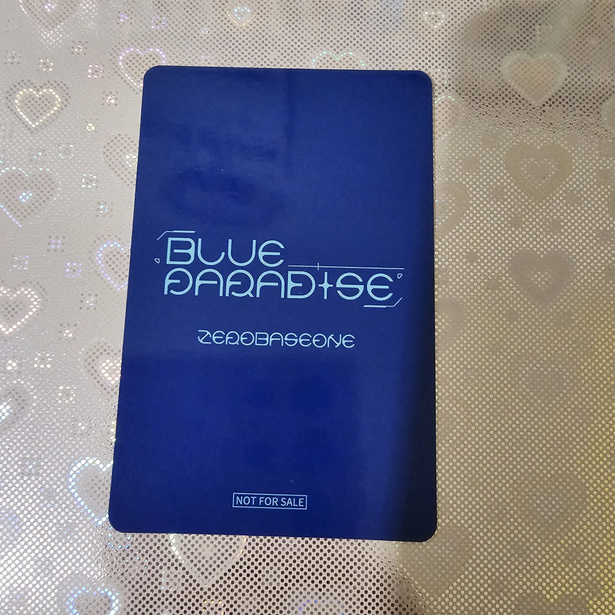 ZEROBASEONE Gunwook ZEROBASEONE - Gunwook - Blue Paradise Album lucky draw japan retail stores listing photo 2