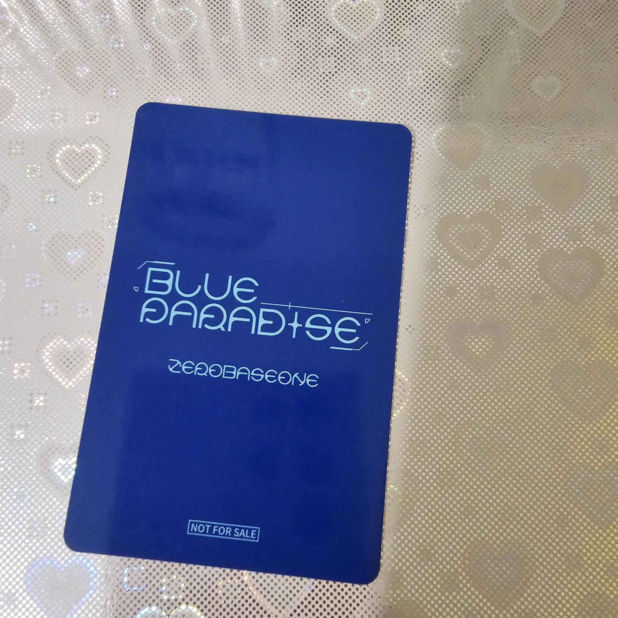 ZEROBASEONE Hao ZEROBASEONE - Hao - Blue Paradise Album lucky draw japan retail stores listing photo 2