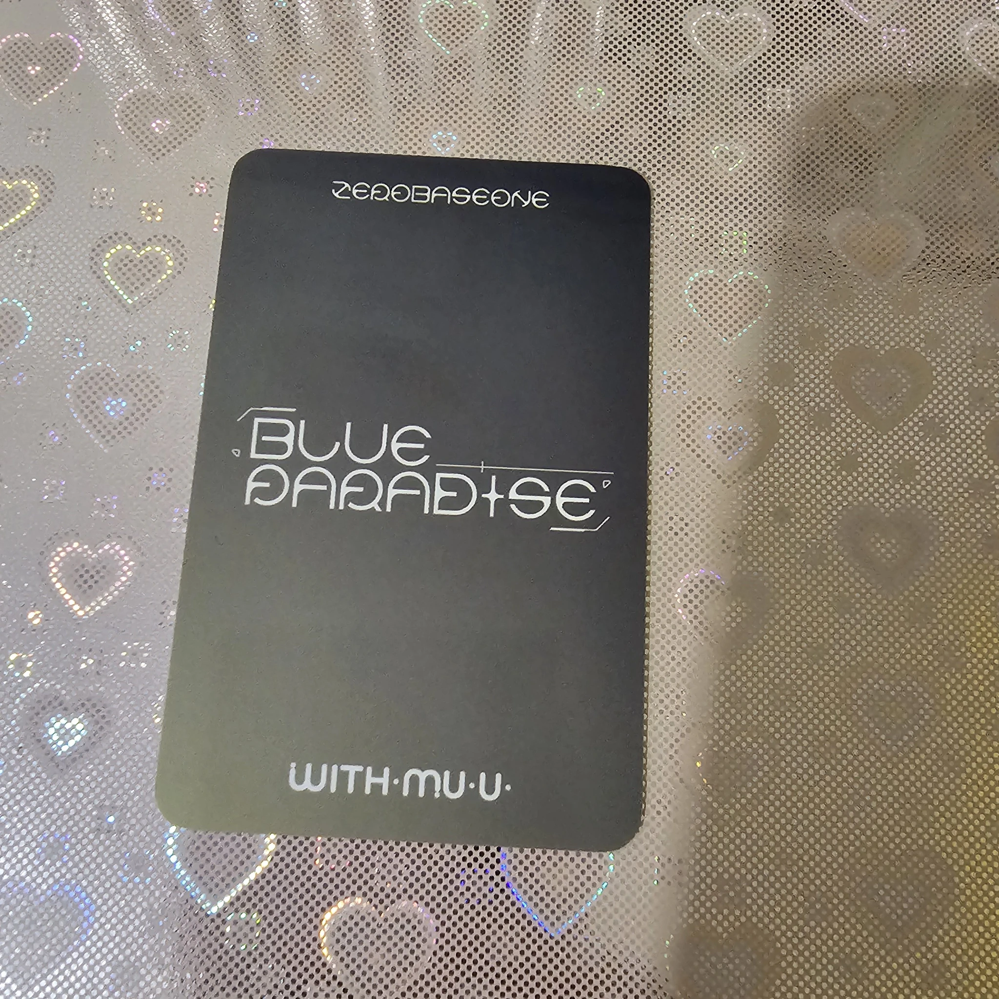 ZEROBASEONE Hao ZEROBASEONE - Hao - Blue Paradise Album lucky draw withmuu digipack version listing photo 2