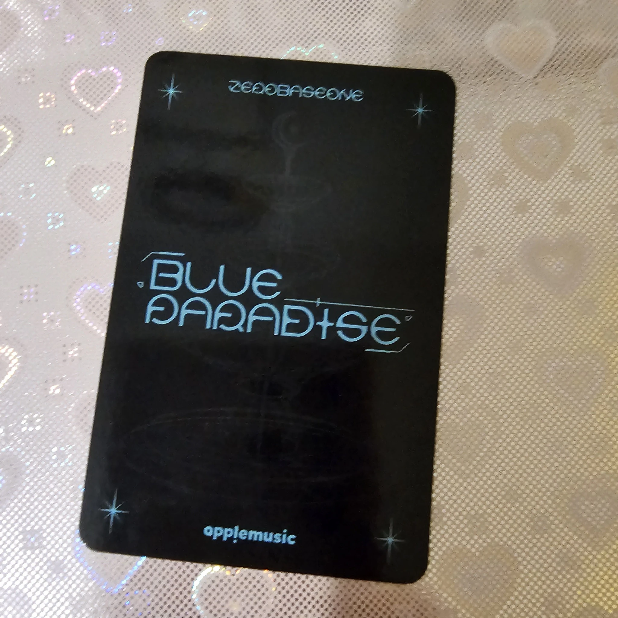 ZEROBASEONE Hao ZEROBASEONE - Hao - Blue Paradise Album apple music pre-order benefit (pob) listing photo 2