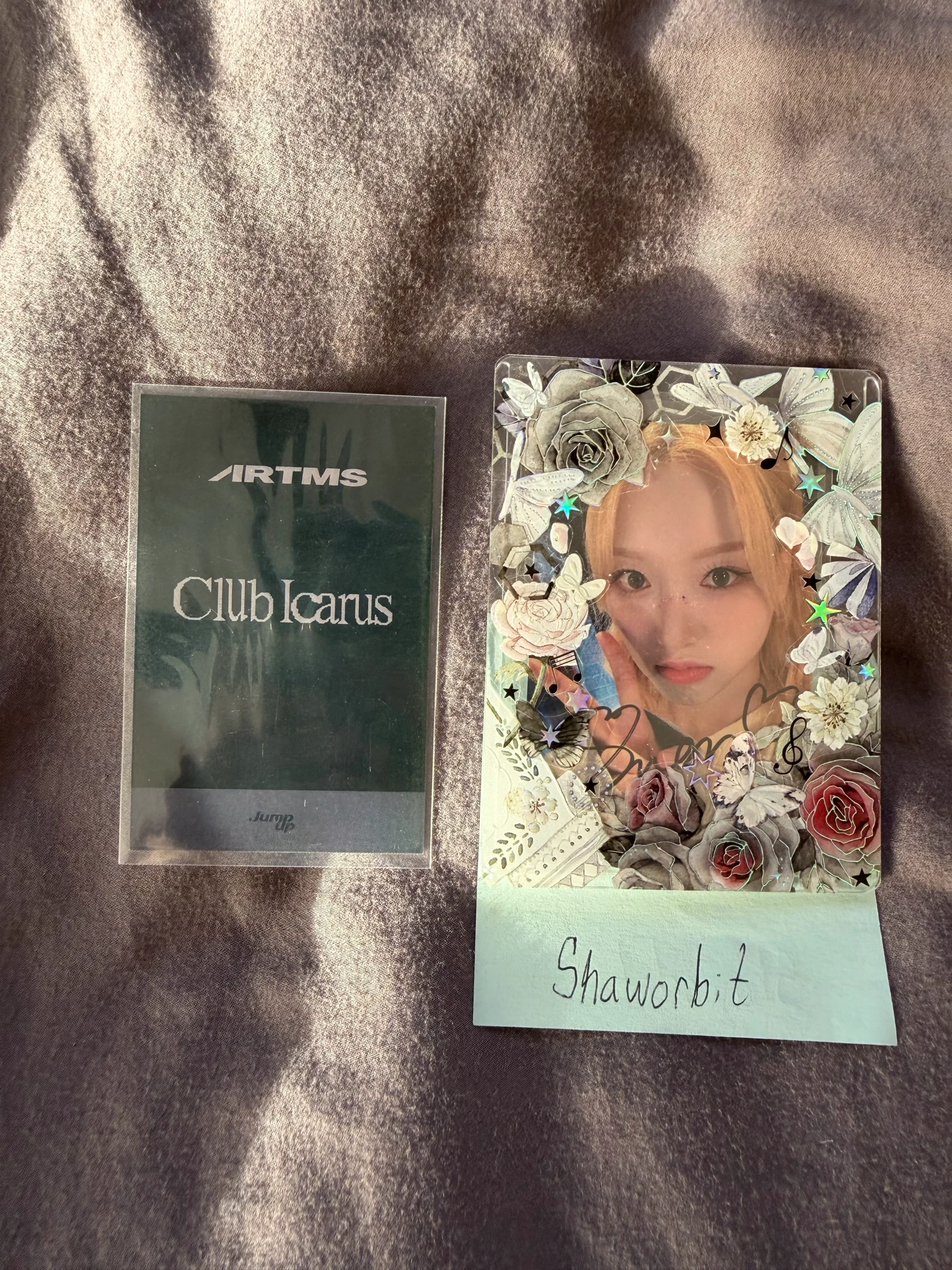 ARTMS HaSeul ARTMS - HaSeul - Club Icarus Album round 10 polaroid jump up video call/fancall listing photo 2