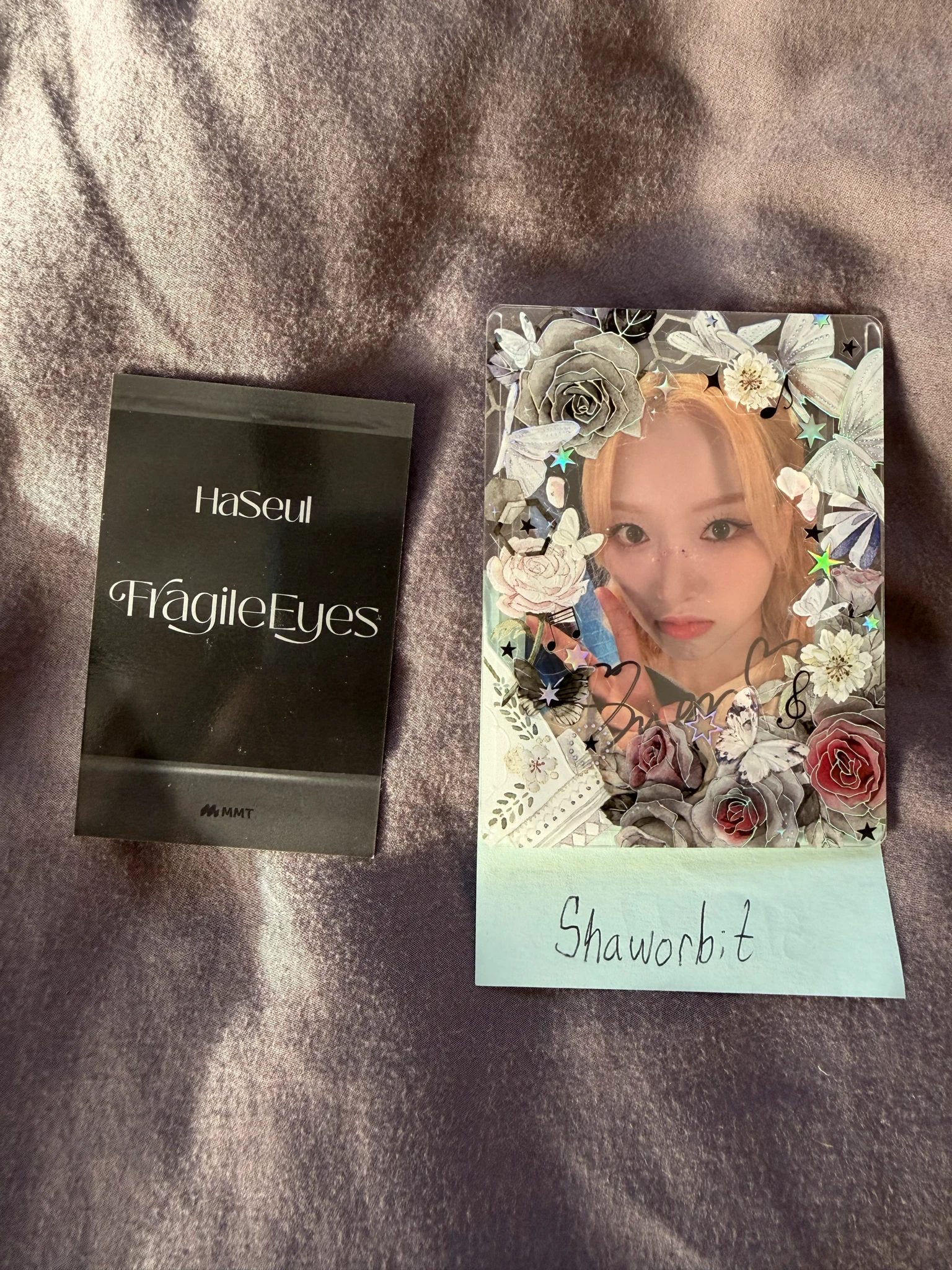 ARTMS HaSeul ARTMS - HaSeul - Fragile Eyes Fansign Event Event fansign polaroid mymusictaste (mmt) listing photo 2