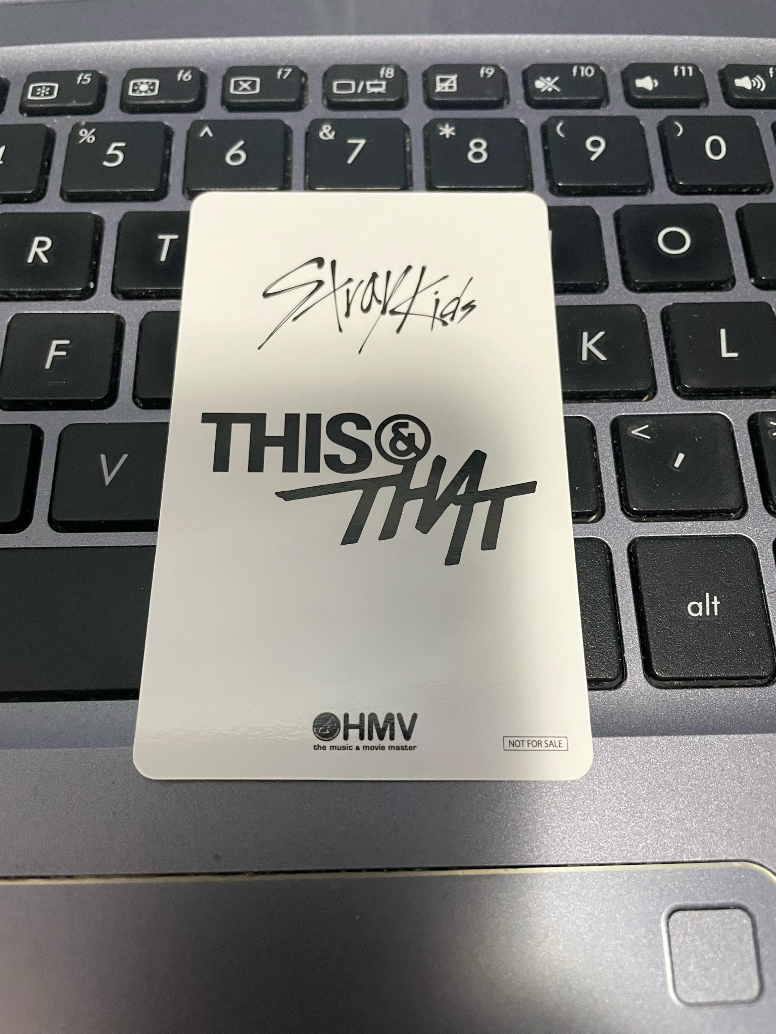Stray Kids Hyunjin Stray Kids - Hyunjin - THIS & THAT Album C version hmv japan lucky draw (LD) listing photo 2