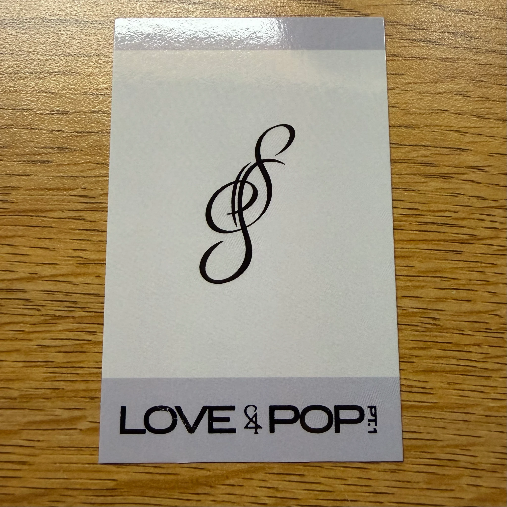 tripleS Seoah tripleS - Seoah - LOVE&POP pt.1 Album makestar pob (pre-order benefit) polaroid listing photo 2