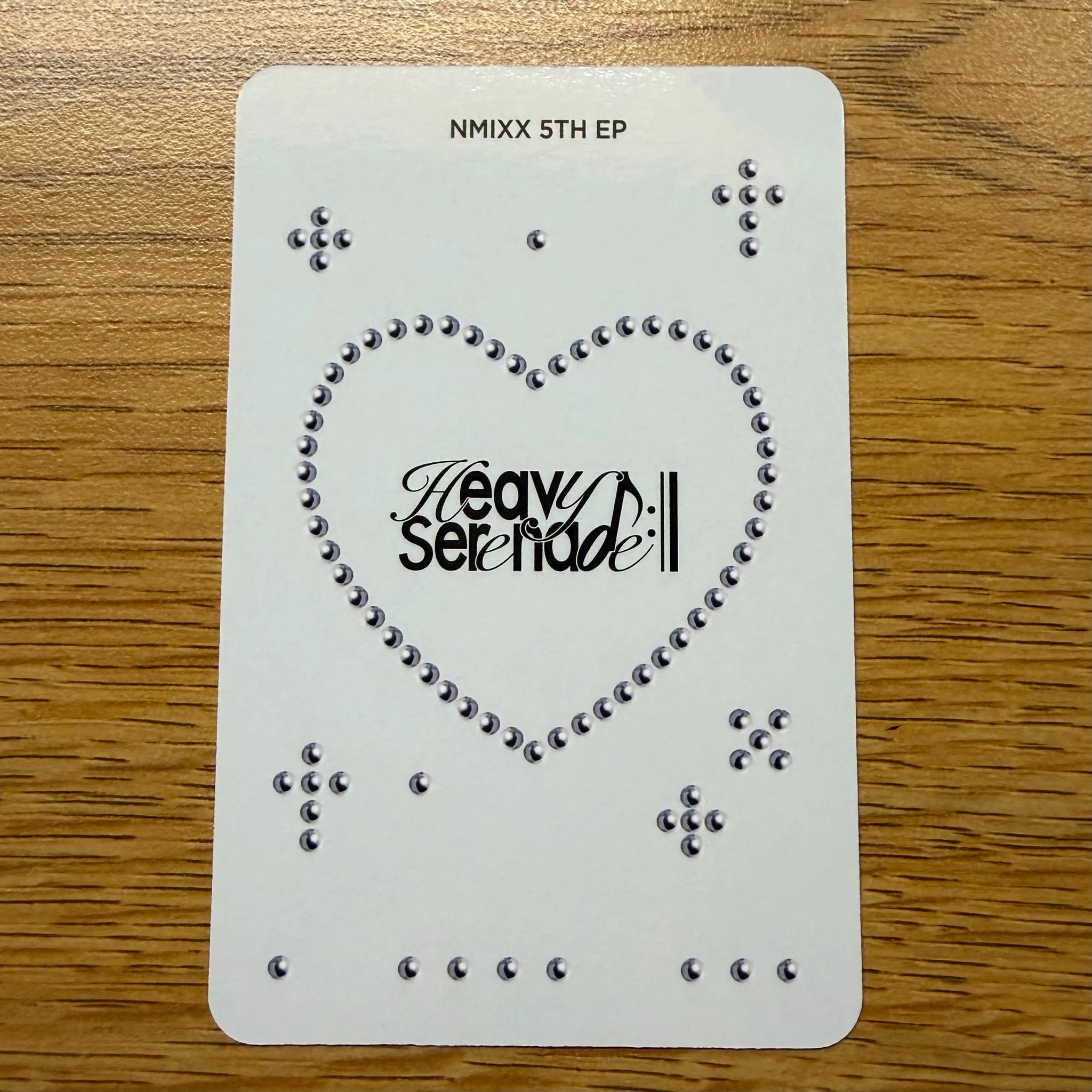 NMIXX Sullyoon NMIXX - Sullyoon - Heavy Serenade Album album photocard heavy version listing photo 2