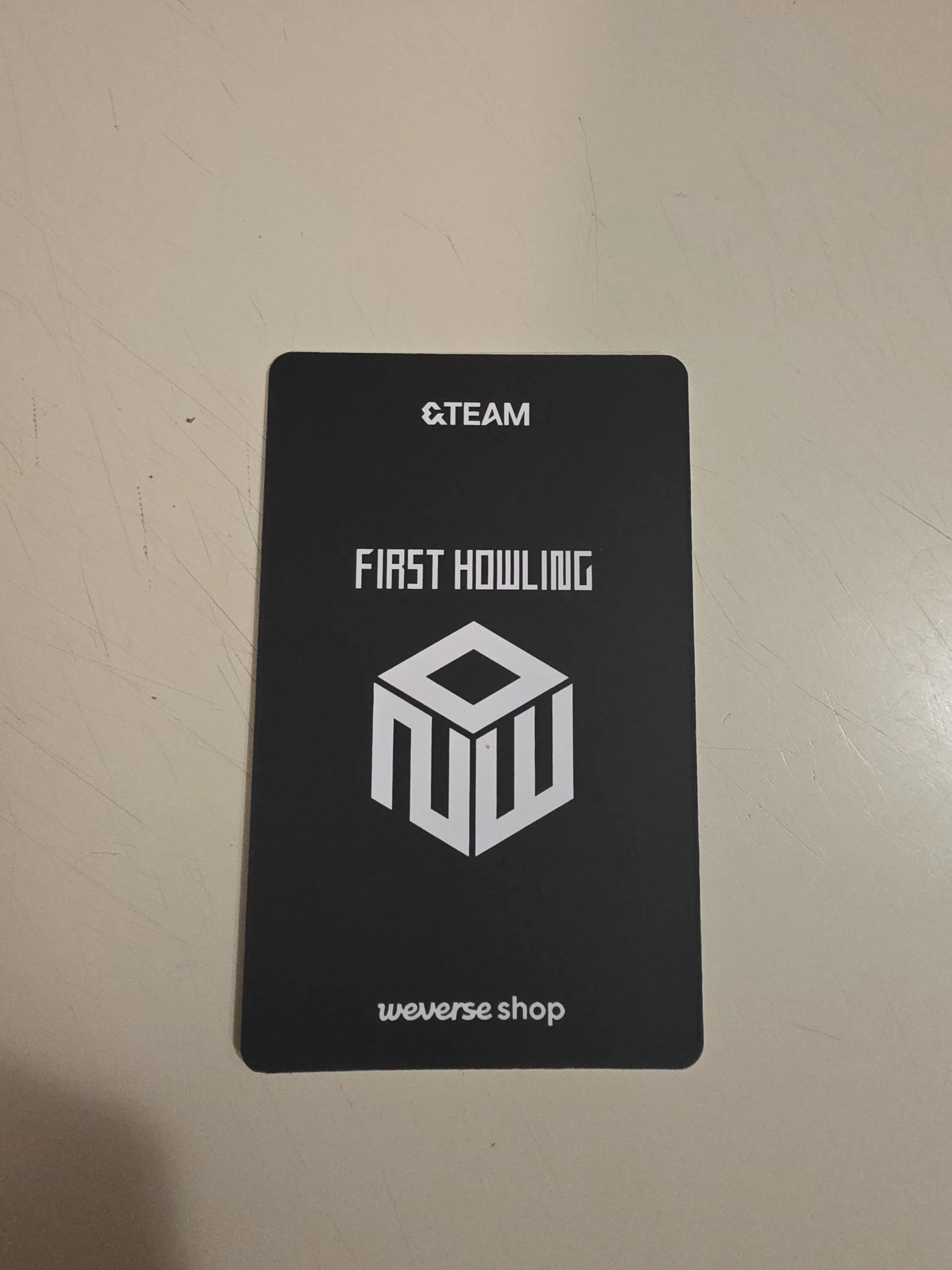 &TEAM Jo &TEAM - Jo - First Howling : NOW  Album weverse global shop (wvg) fansign round 2 listing photo 2