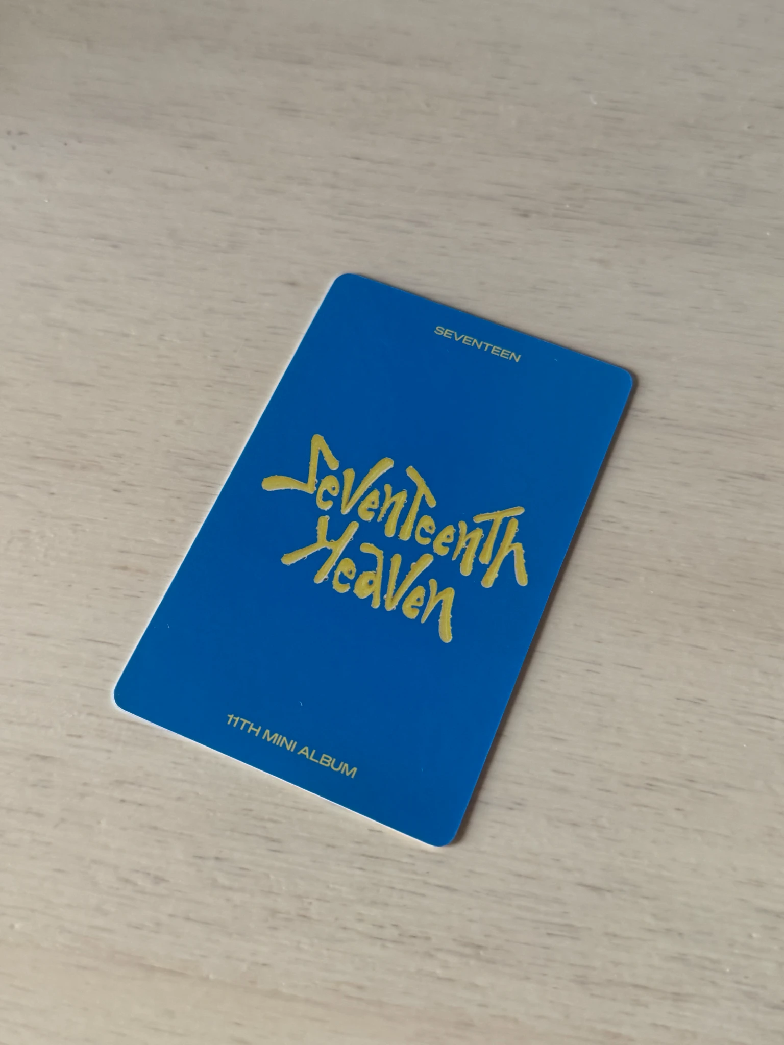 SEVENTEEN Hoshi SEVENTEEN - Hoshi - Seventeenth Heaven Album carat version listing photo 2