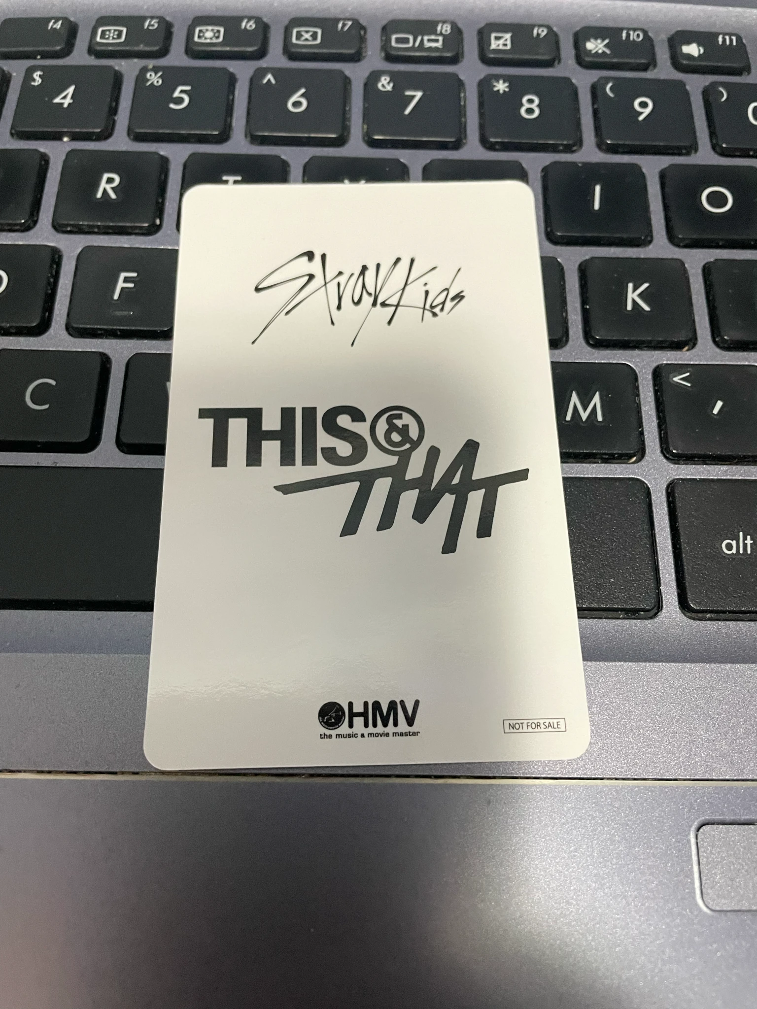 Stray Kids Bang Chan Stray Kids - Bang Chan - THIS & THAT Album lucky draw (LD) C version hmv japan listing photo 2
