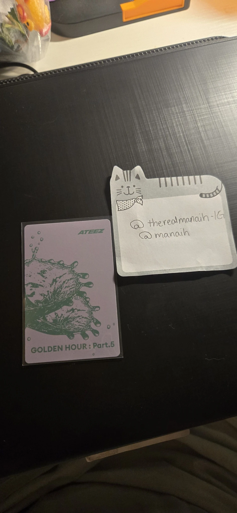 ATEEZ Seonghwa ATEEZ - Seonghwa - GOLDEN HOUR : Part.5 Album album photocard diary version poca album listing photo 2