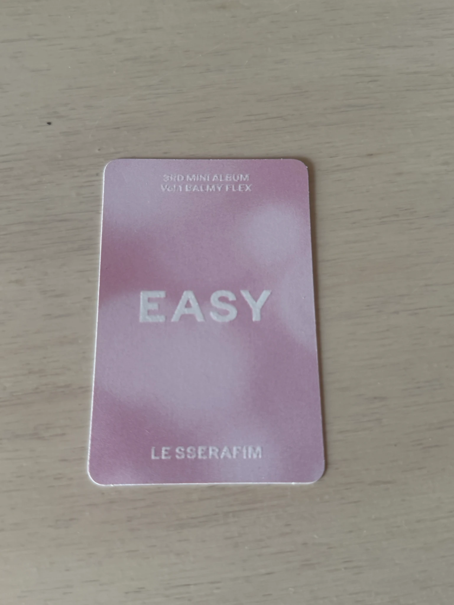 LE SSERAFIM Huh Yunjin LE SSERAFIM - Huh Yunjin - EASY Album listing photo 2