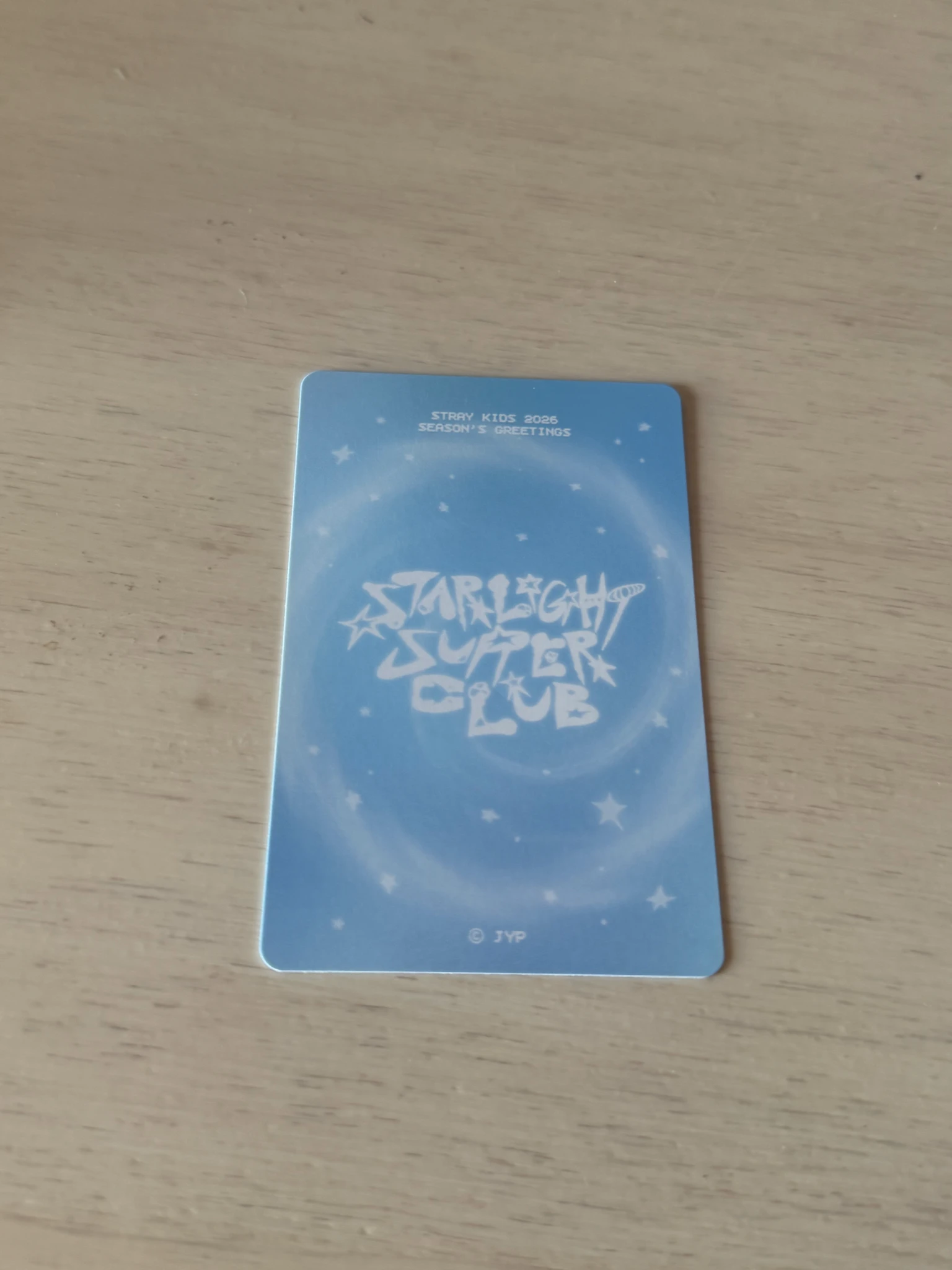 Stray Kids Changbin Stray Kids - Changbin - 2026 Season's Greetings - Starlight Supper Club Other photocard set listing photo 2