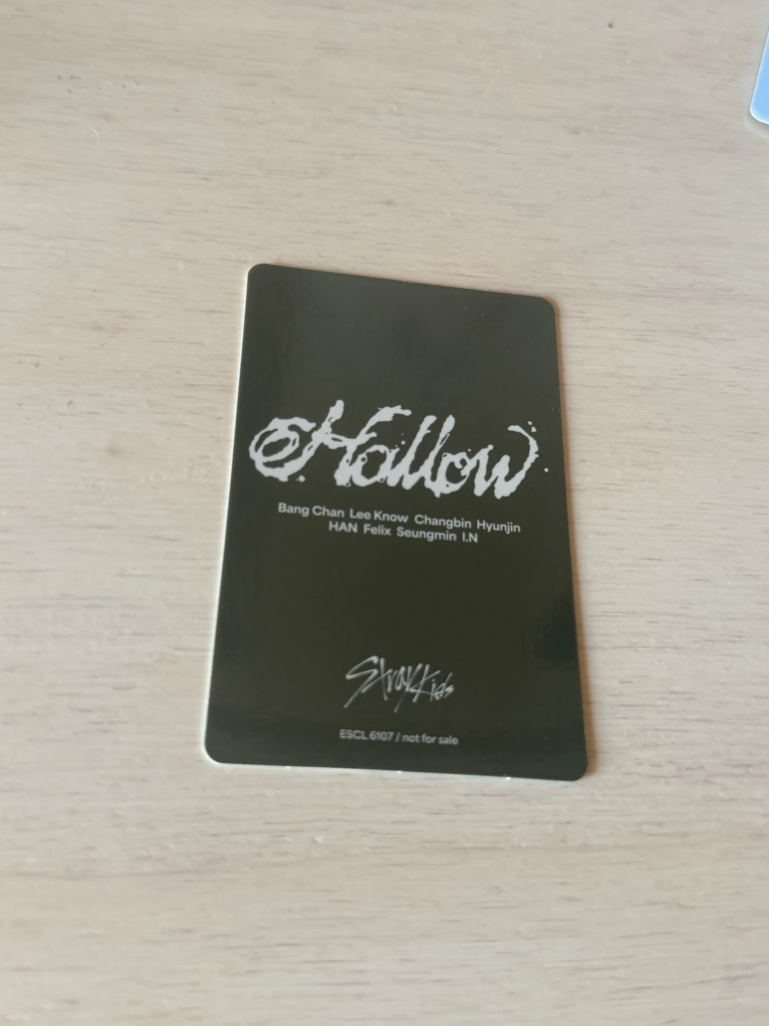 Stray Kids I.N Stray Kids - I.N - Hollow Album album photocard standard version listing photo 2