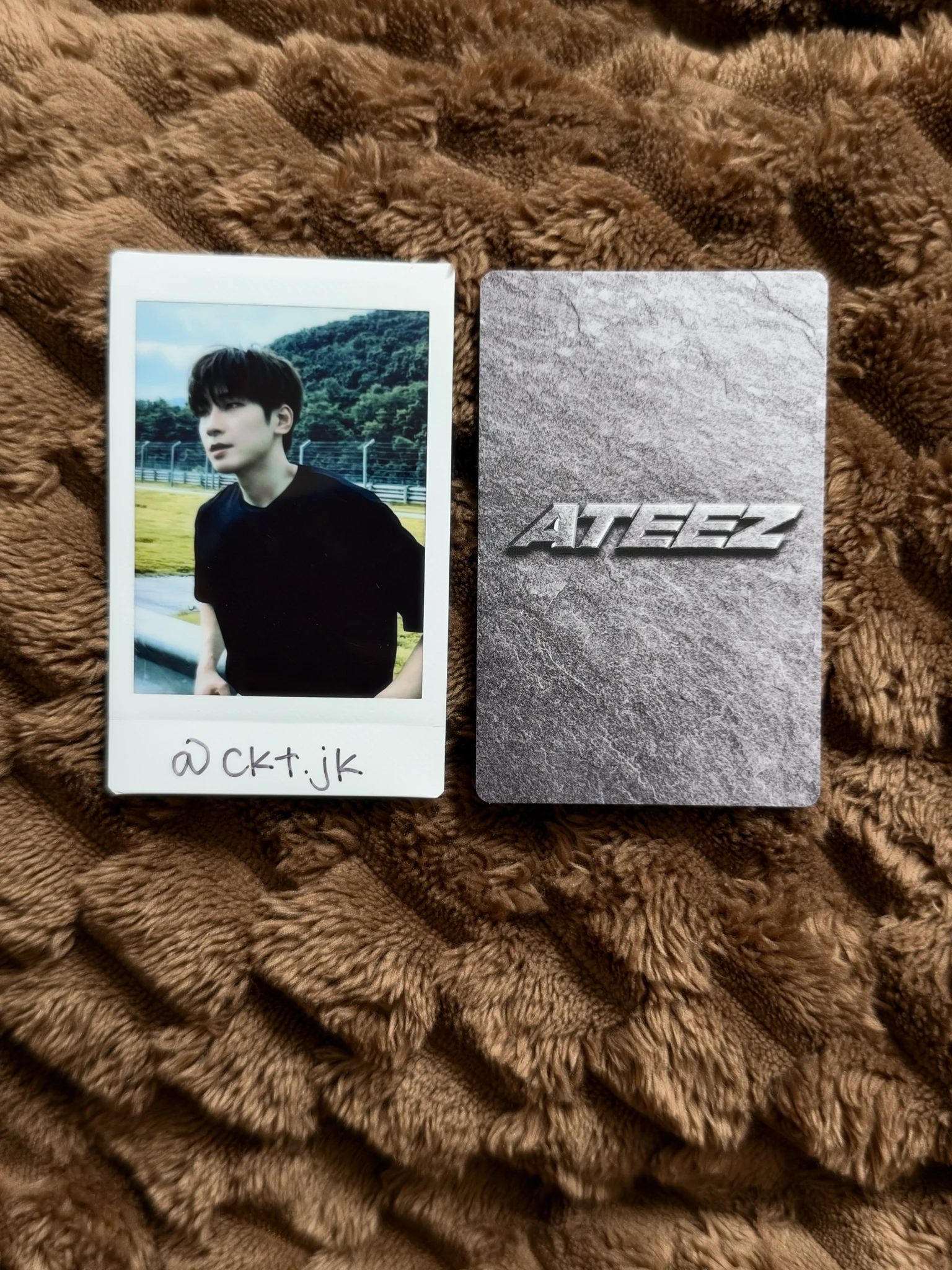 ATEEZ Jongho ATEEZ - Jongho - GOLDEN HOUR : Part.5 Album barnes & noble (b&n) exclusive digipack version purchase benefit listing photo 2