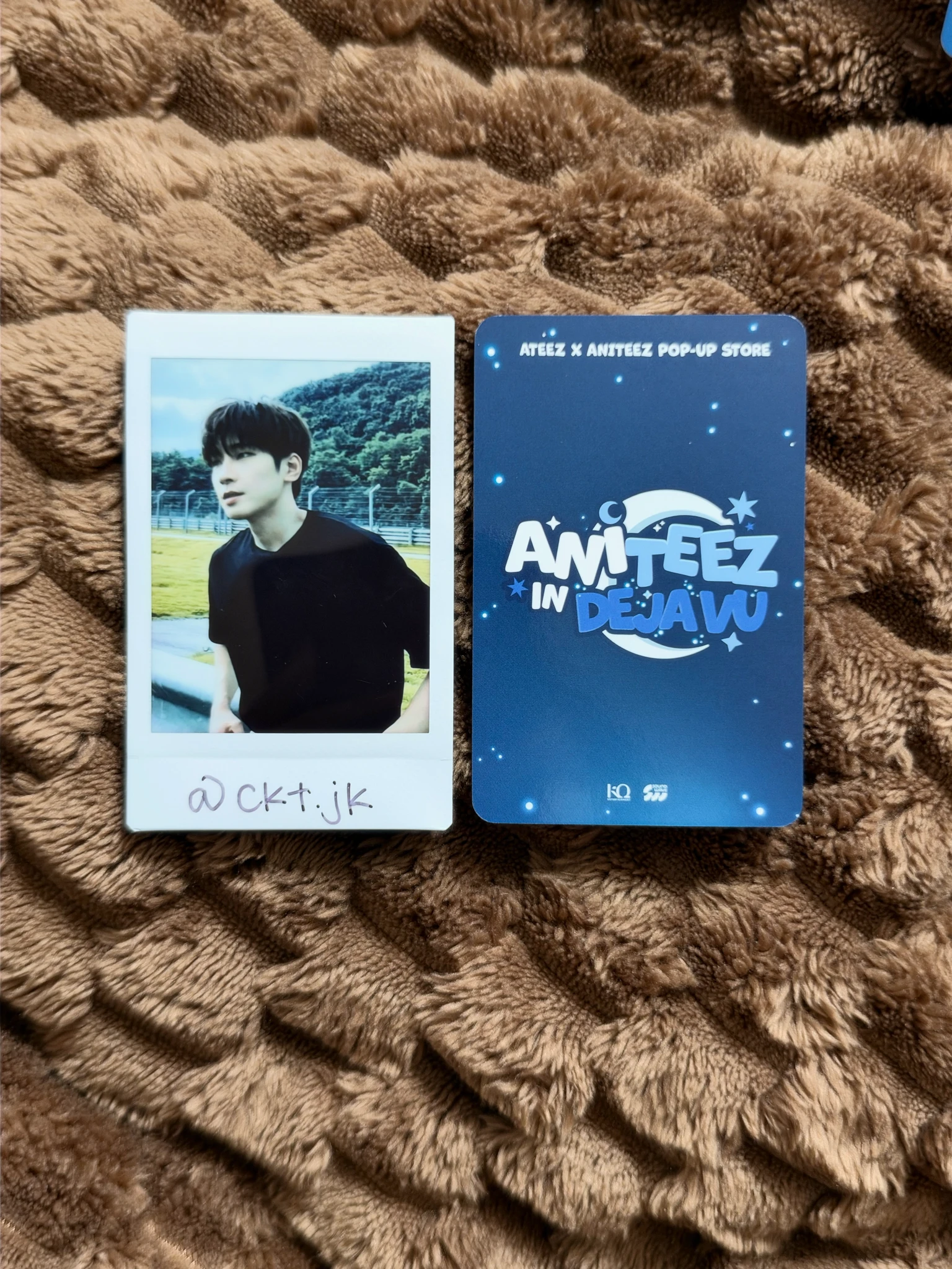 ATEEZ Jongho ATEEZ - Jongho - ANITEEZ IN DEJA VU Other merch photocard pop-up international version 1 listing photo 2