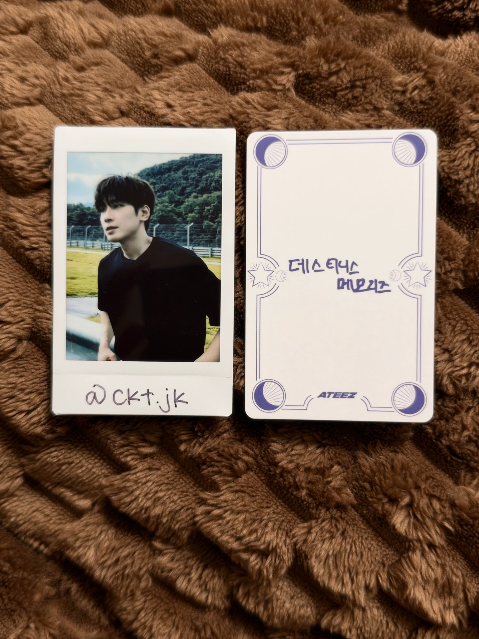 ATEEZ Mingi ATEEZ - Mingi - Destiny's Memories Exhibition Other pop-up store listing photo 2