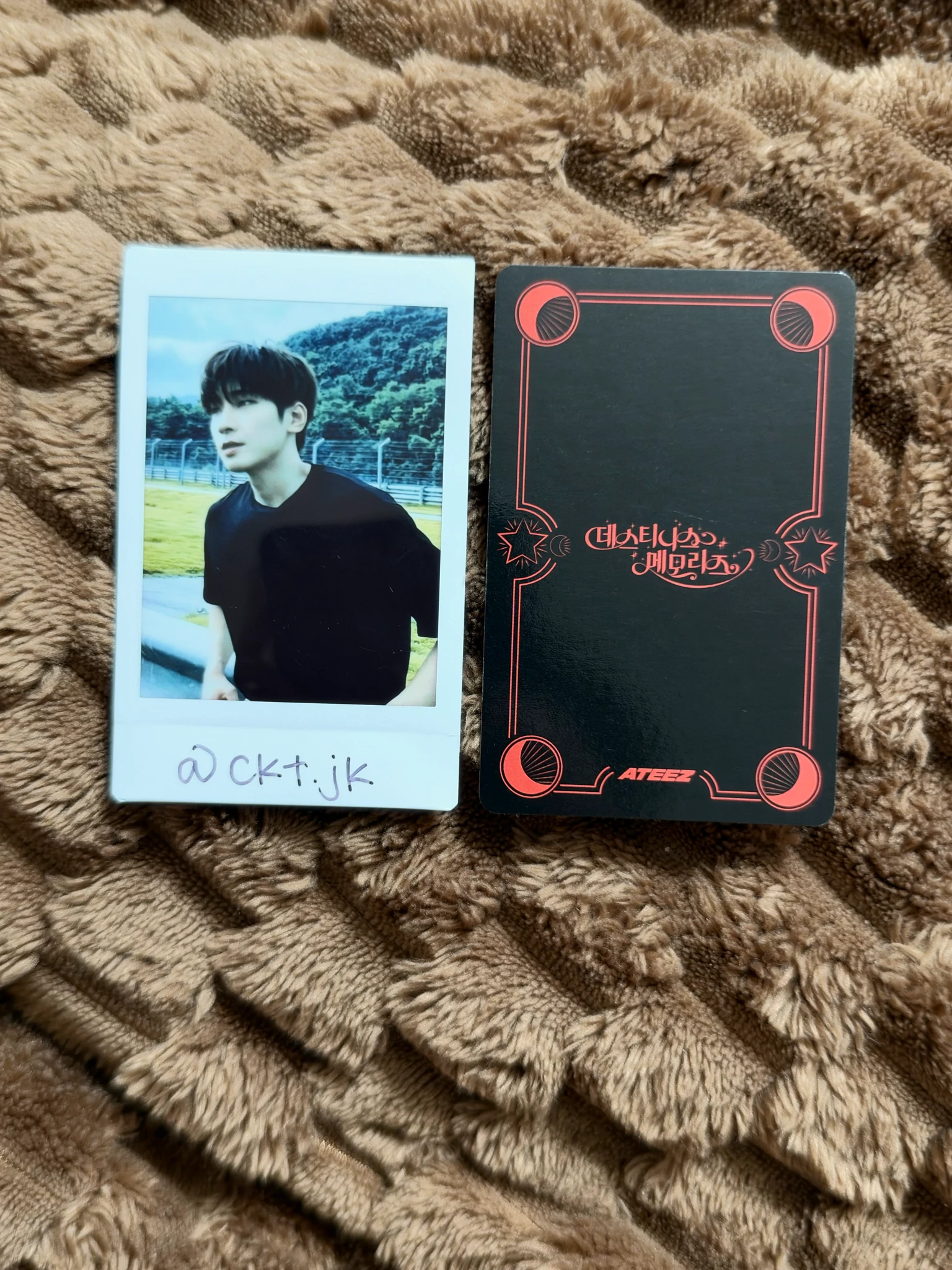ATEEZ Yeosang ATEEZ - Yeosang - Destiny's Memories Exhibition Other lucky draw pop-up store listing photo 2