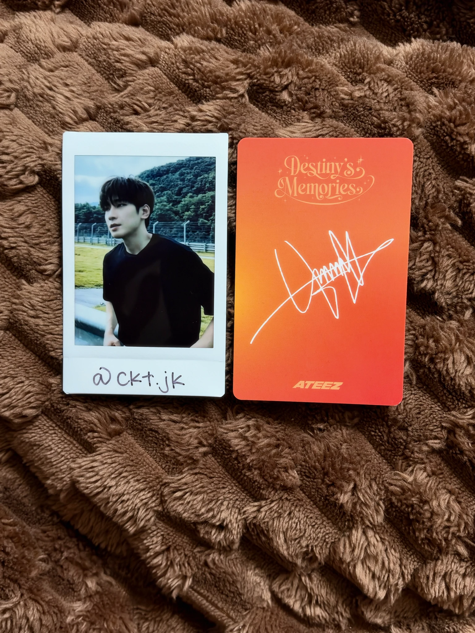 ATEEZ Jongho ATEEZ - Jongho - Destiny's Memories Exhibition Other trading card listing photo 2