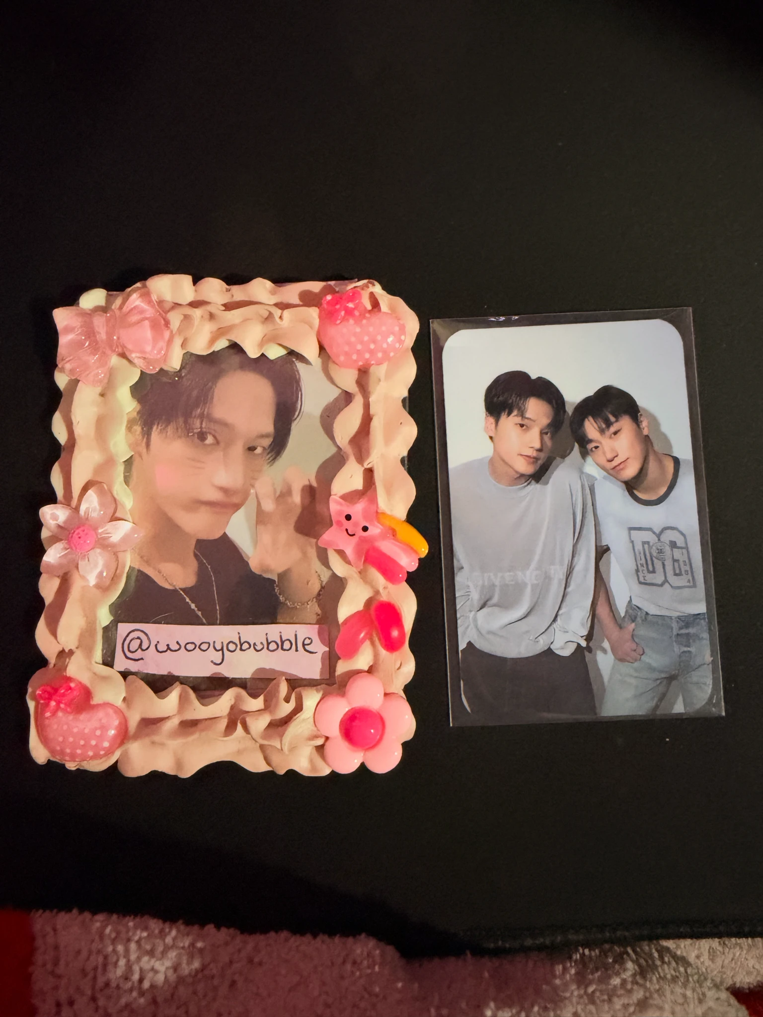 ATEEZ ATEEZ - San & Wooyoung - Golden Hour : Part.1 Album toktoq double-sided unit photocard pre-order benefit (pob) listing photo 2