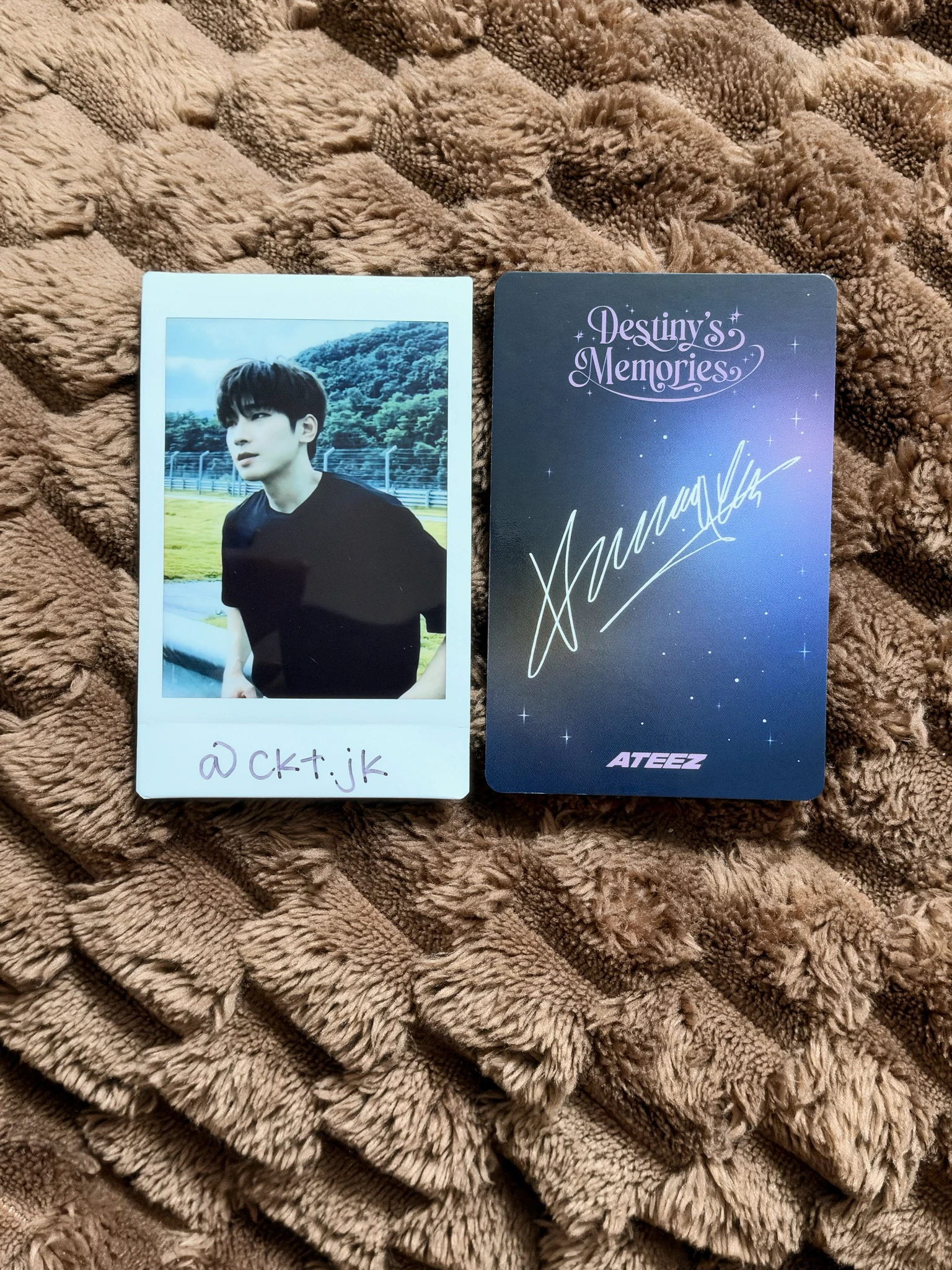 ATEEZ Yeosang ATEEZ - Yeosang - Destiny's Memories Exhibition Other trading card listing photo 2