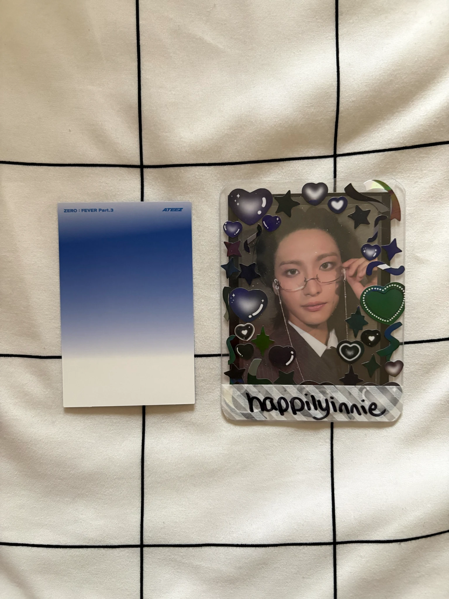 ATEEZ Wooyoung ATEEZ - Wooyoung - ZERO : FEVER Part.3 Album album photocard Z version version 1 listing photo 2