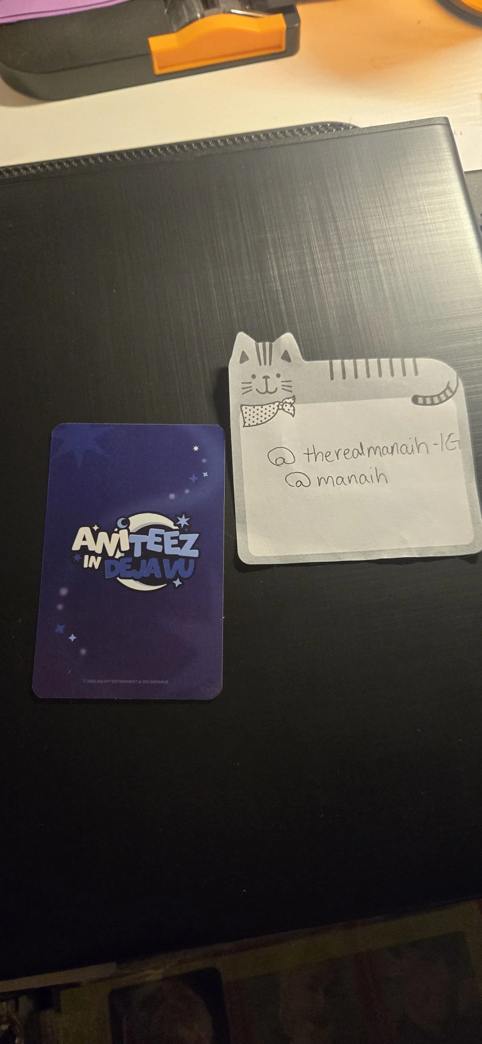 ATEEZ Yeosang ATEEZ - Yeosang - ANITEEZ IN DEJA VU Other trading card merch photocard random pack listing photo 2