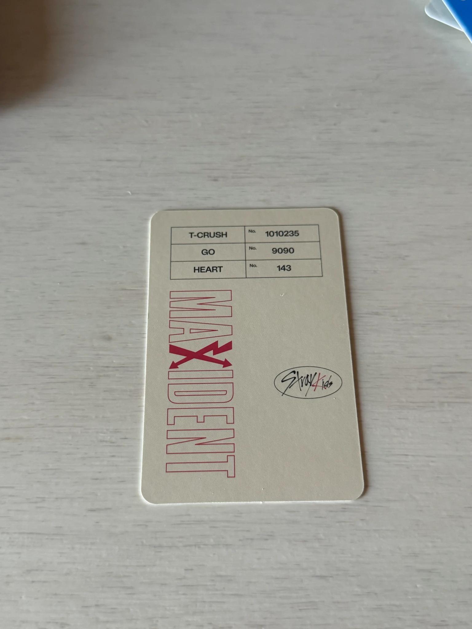 Stray Kids Lee Know Stray Kids - Lee Know - Maxident Album album photocard paper case version listing photo 2