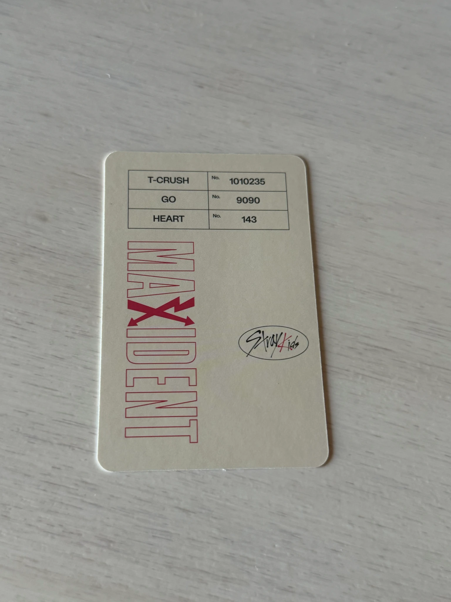 Stray Kids HAN Stray Kids - HAN - Maxident Album paper case version listing photo 2