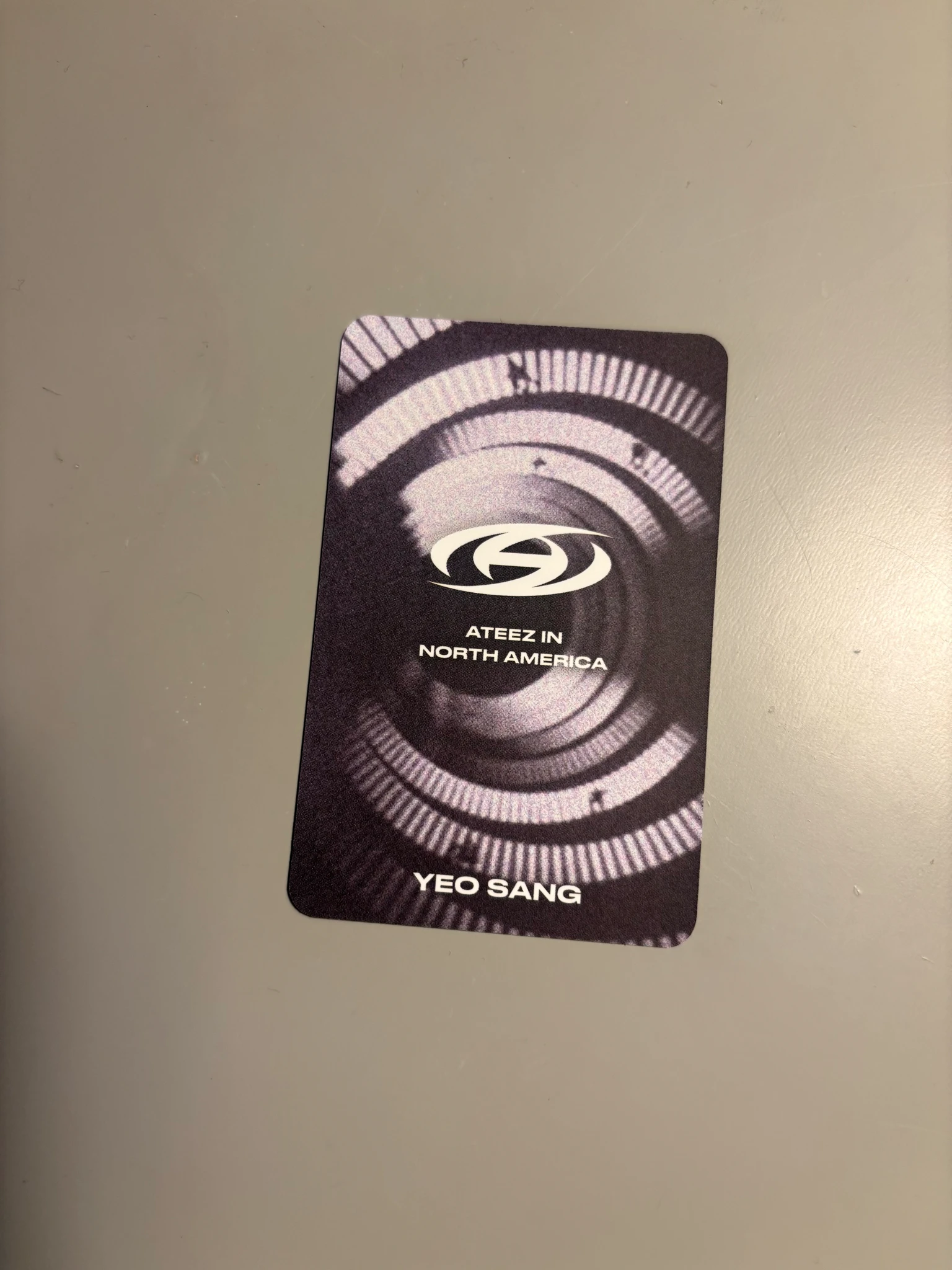 ATEEZ Yeosang ATEEZ - Yeosang - Towards The Light : Will To Power World Tour 2024 - 2025 Event lucky draw north america pop-up store listing photo 2