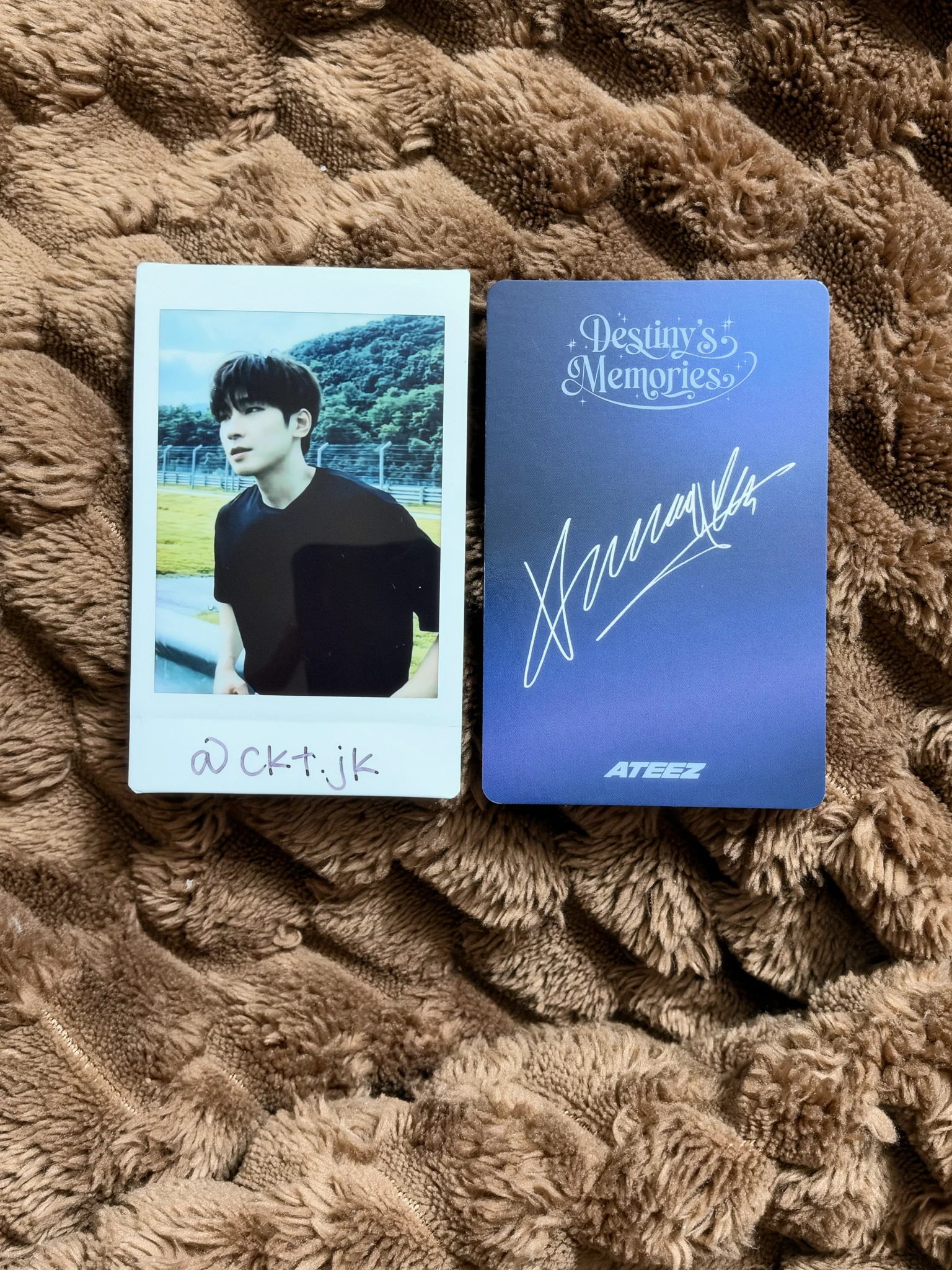 ATEEZ Yeosang ATEEZ - Yeosang - Destiny's Memories Exhibition Other trading card listing photo 2