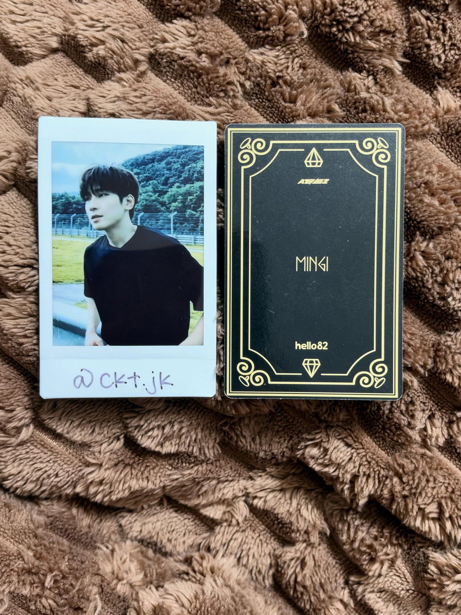 ATEEZ Mingi ATEEZ - Mingi - SPIN OFF : FROM THE WITNESS Album jewelry version pob (pre-order benefit) hello82 listing photo 2