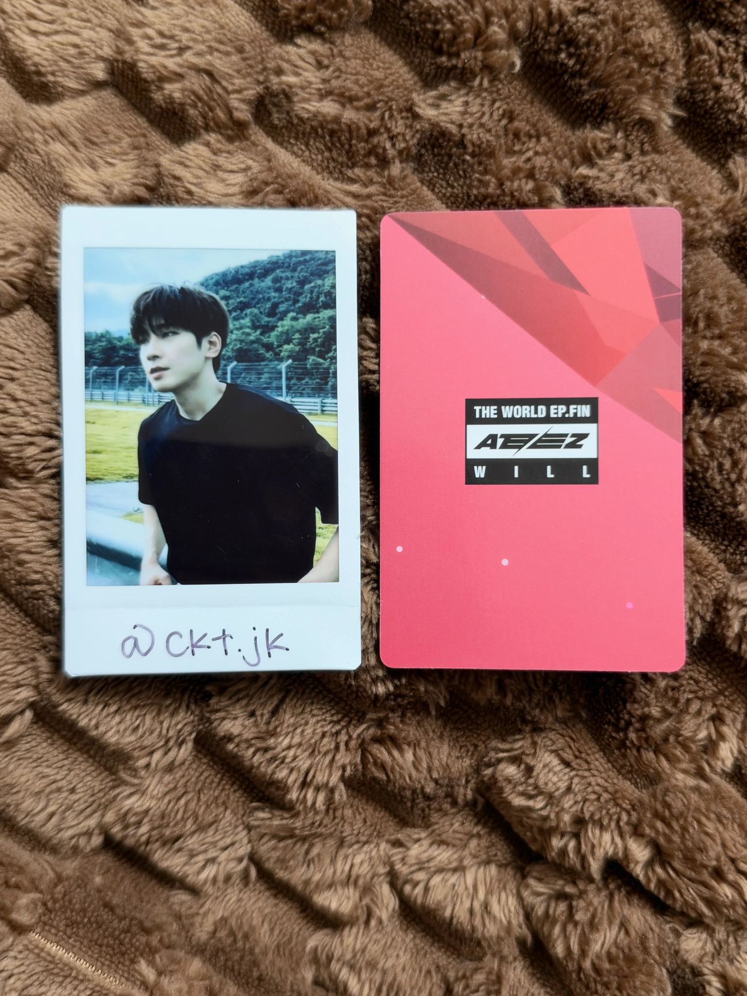 ATEEZ Mingi ATEEZ - Mingi - THE WORLD EP.FIN: WILL Album album photocard barnes & noble exclusive listing photo 2