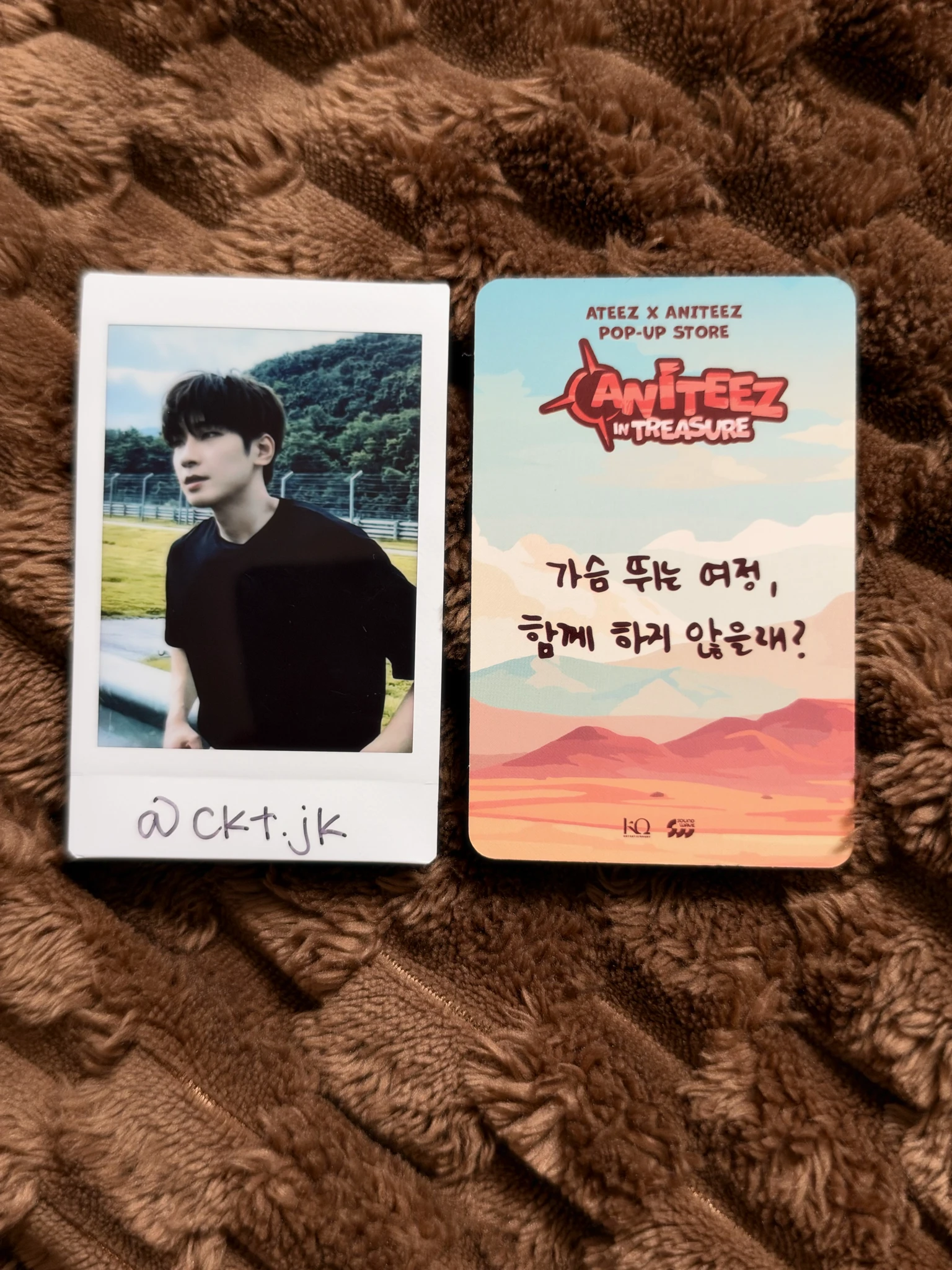 ATEEZ Mingi ATEEZ - Mingi - ANITEEZ IN TREASURE Other pop-up store listing photo 2