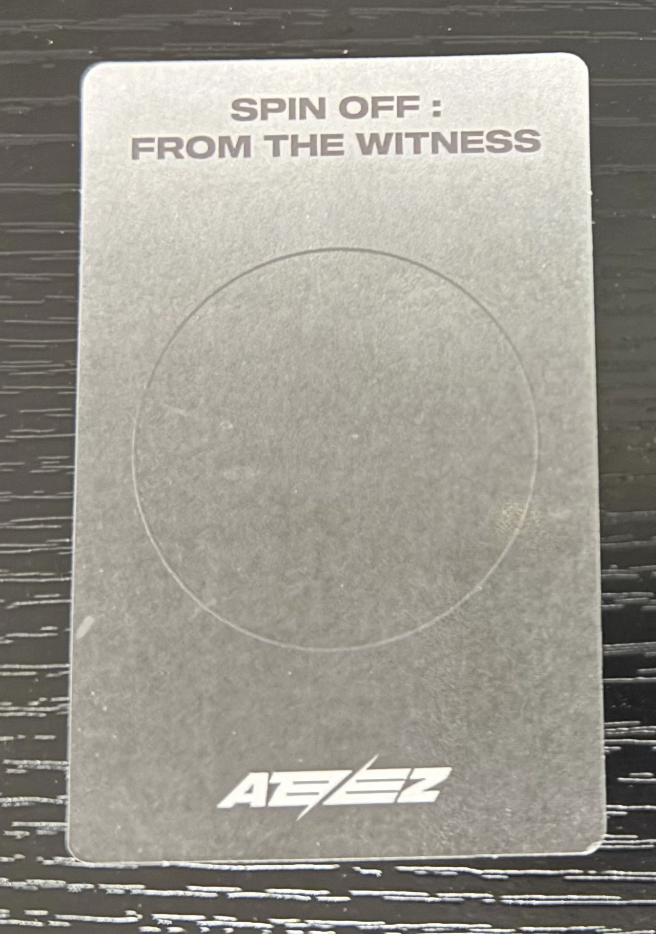 ATEEZ San ATEEZ - San - SPIN OFF : FROM THE WITNESS Album album photocard witness version version 2 listing photo 2