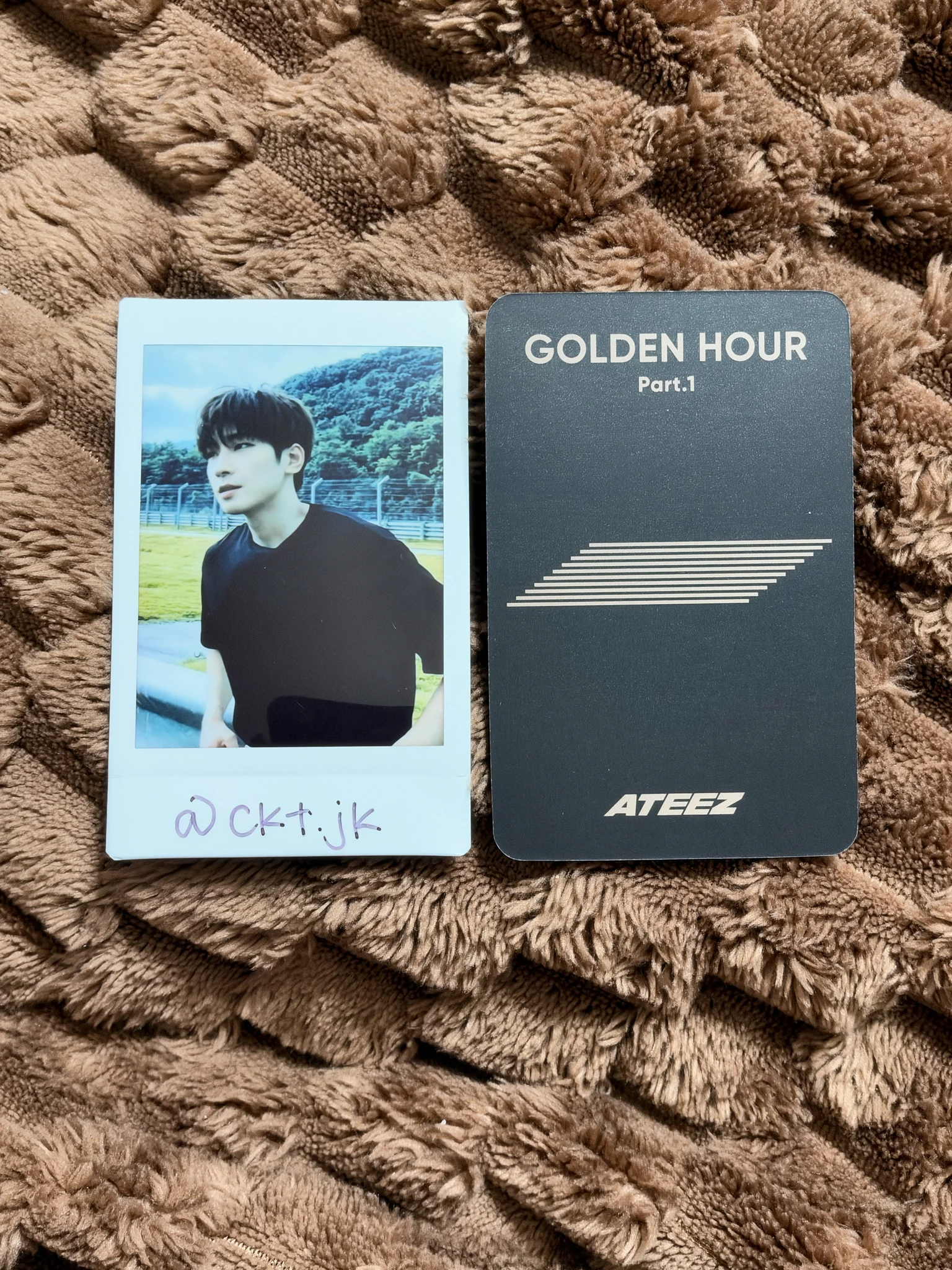 ATEEZ Seonghwa ATEEZ - Seonghwa - Golden Hour : Part.1 Album apple music pre-order benefit listing photo 2