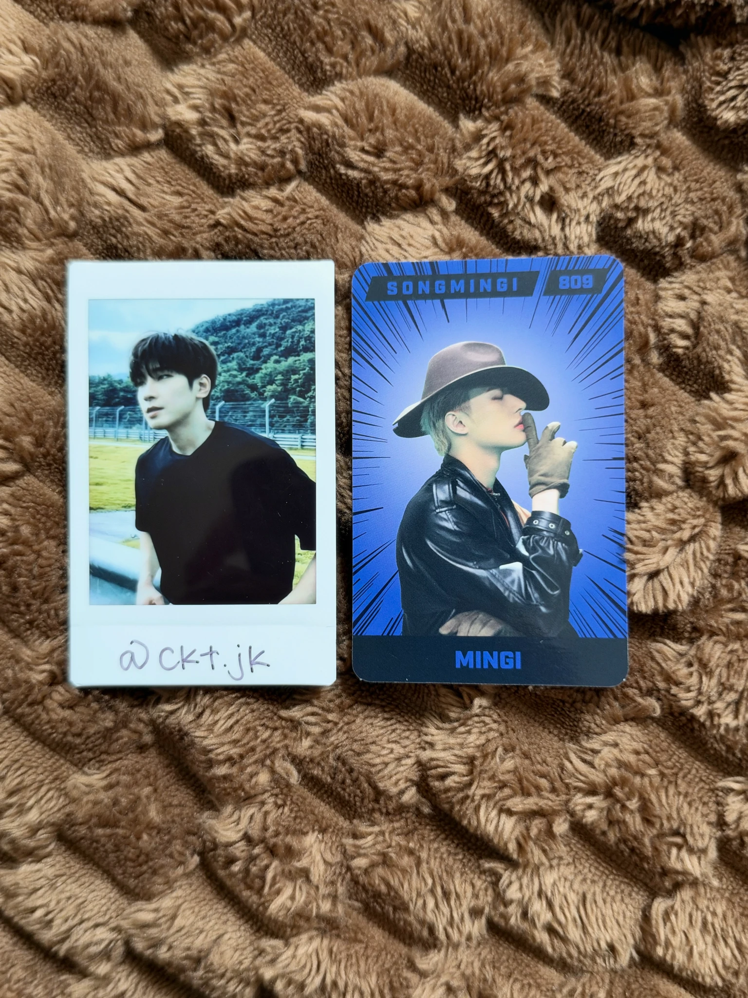 ATEEZ Mingi ATEEZ - Mingi - THE WORLD EP.2 : OUTLAW Album version 5 image card listing photo 2