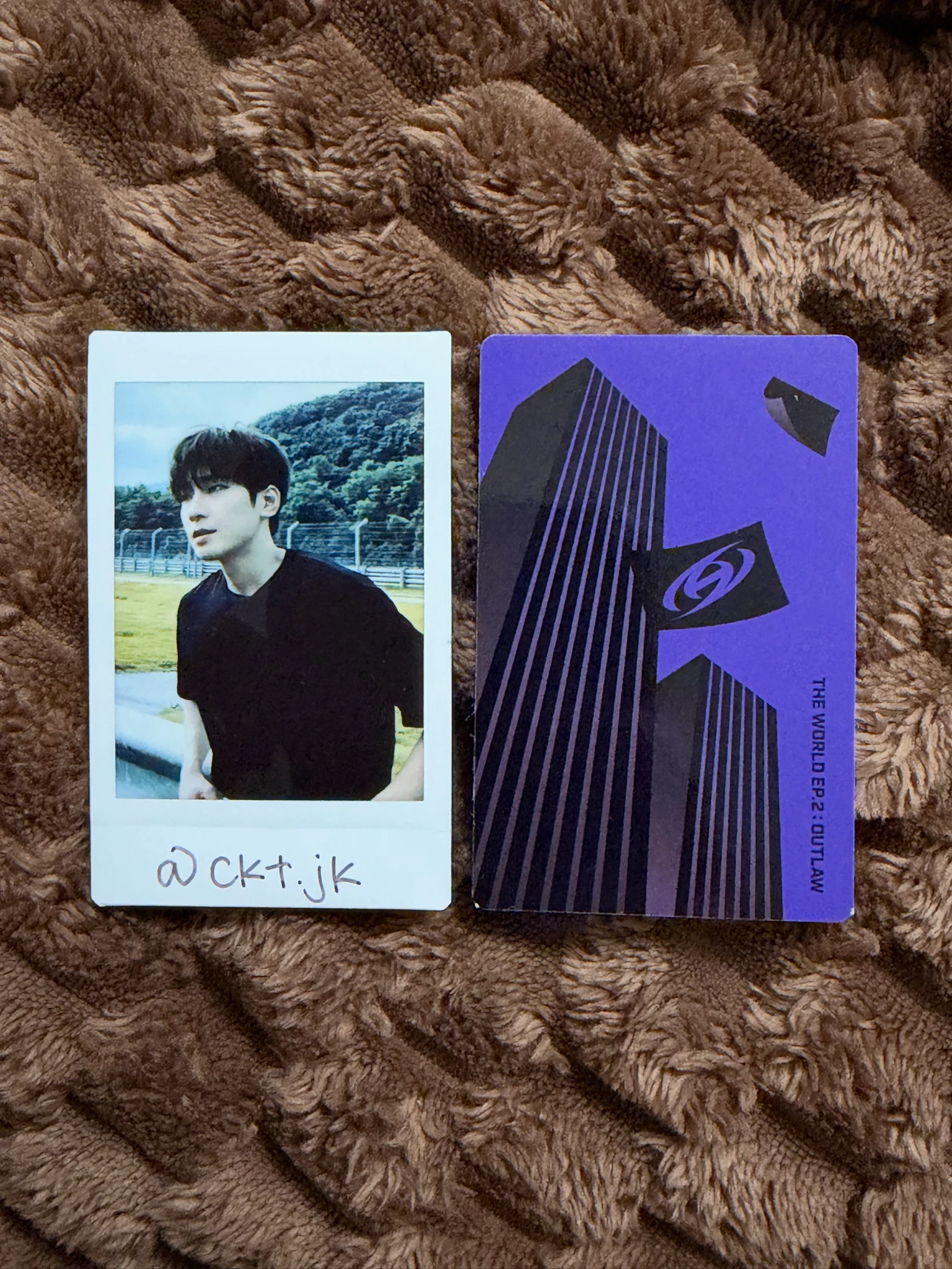 ATEEZ Mingi ATEEZ - Mingi - THE WORLD EP.2 : OUTLAW Album diary version album photocard listing photo 2