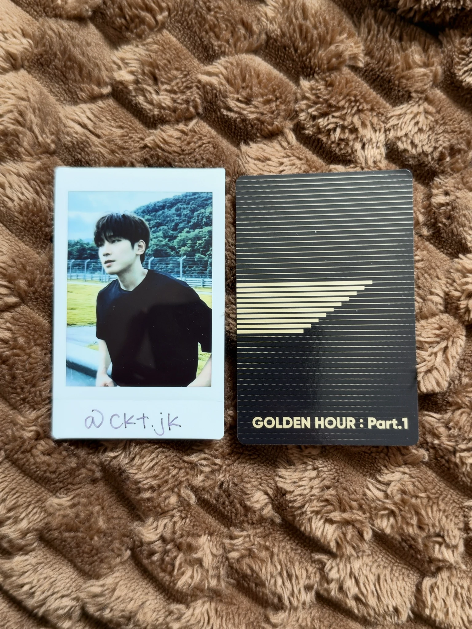 ATEEZ Jongho ATEEZ - Jongho - Golden Hour : Part.1 Album concept photocard listing photo 2