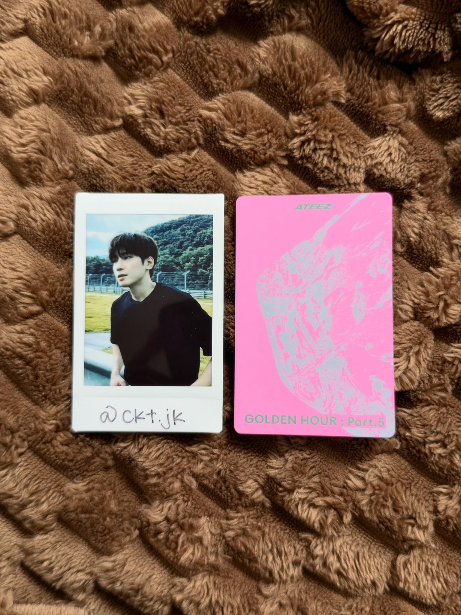 ATEEZ Jongho ATEEZ - Jongho - GOLDEN HOUR : Part.5 Album album photocard listing photo 2